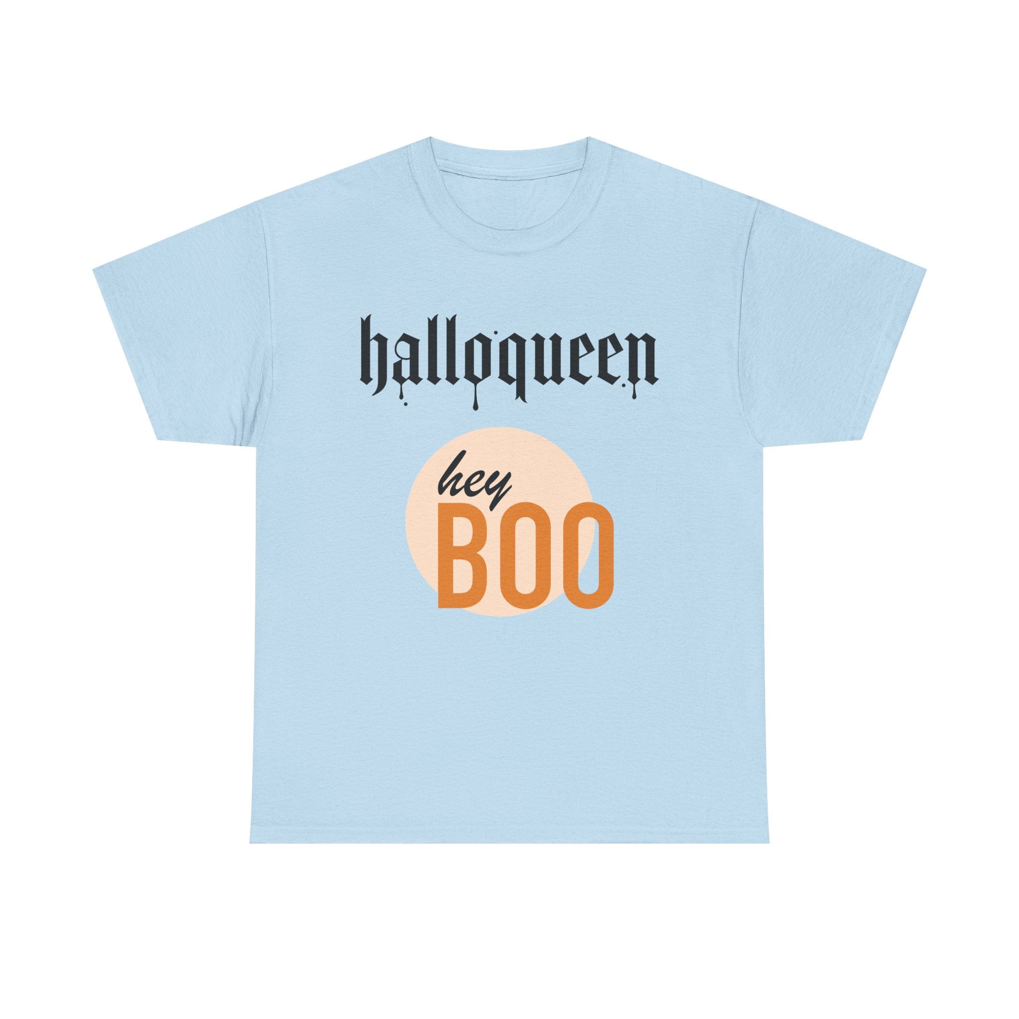 Spooky Ghost Halloween Cotton T-Shirt, Autumn Fashion Surprise for Women and Men, Unisex Tee, Scary Ghost Tee, Halloween Shirt, Fall Fashion