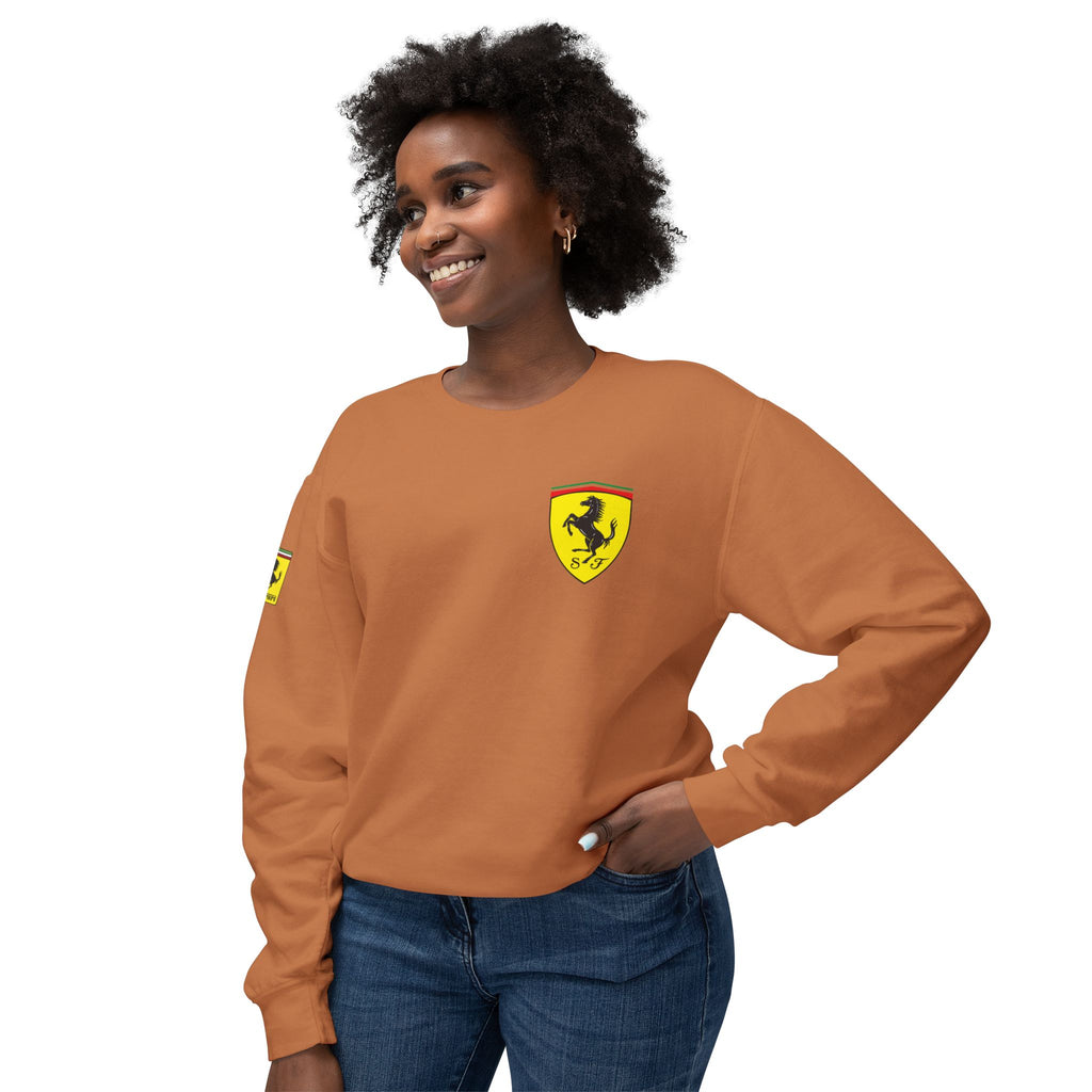 Ferrari Logo Crewneck Sweatshirt