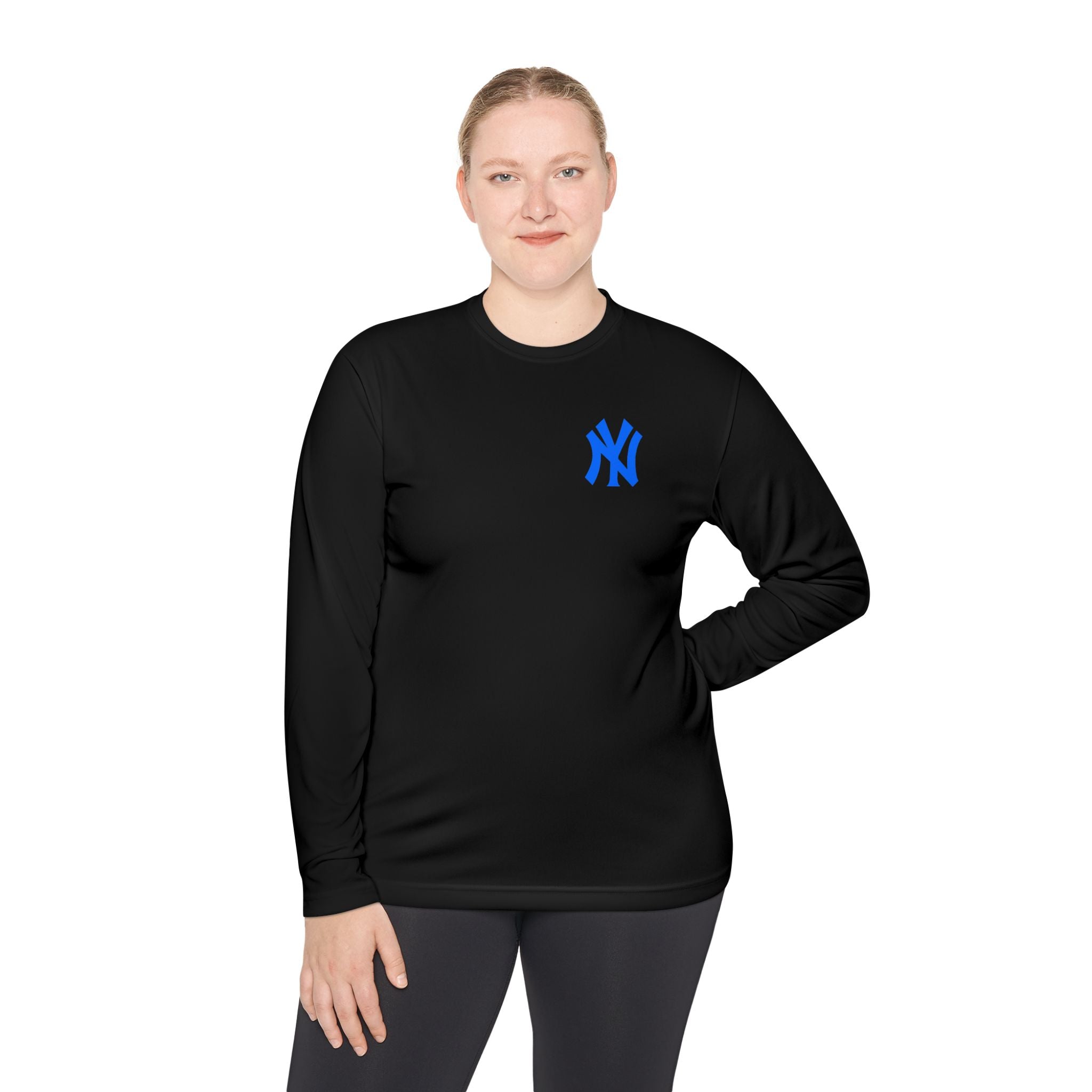 New York Skyline graphic Long Sleeve Tee | NY lettering