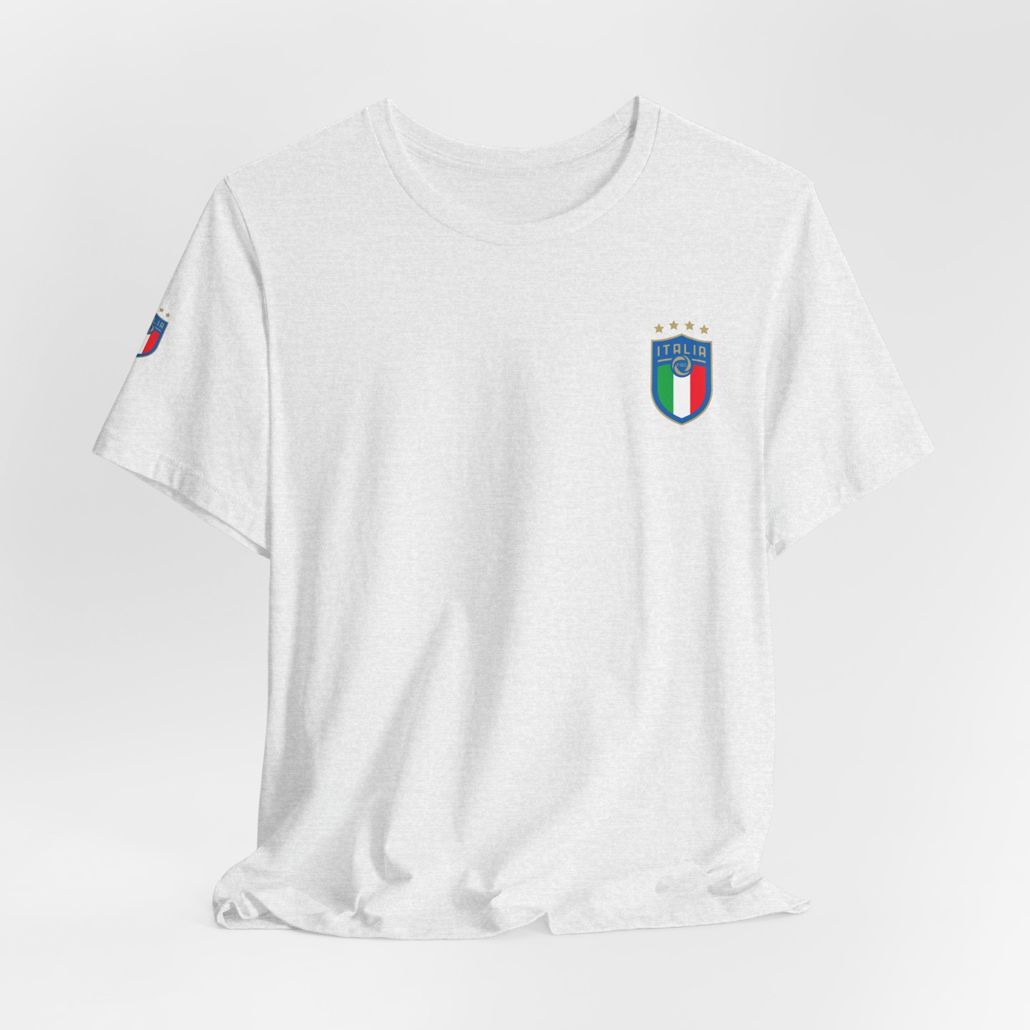 Italy Crest Tee  Italian Flag Shield T-Shirt