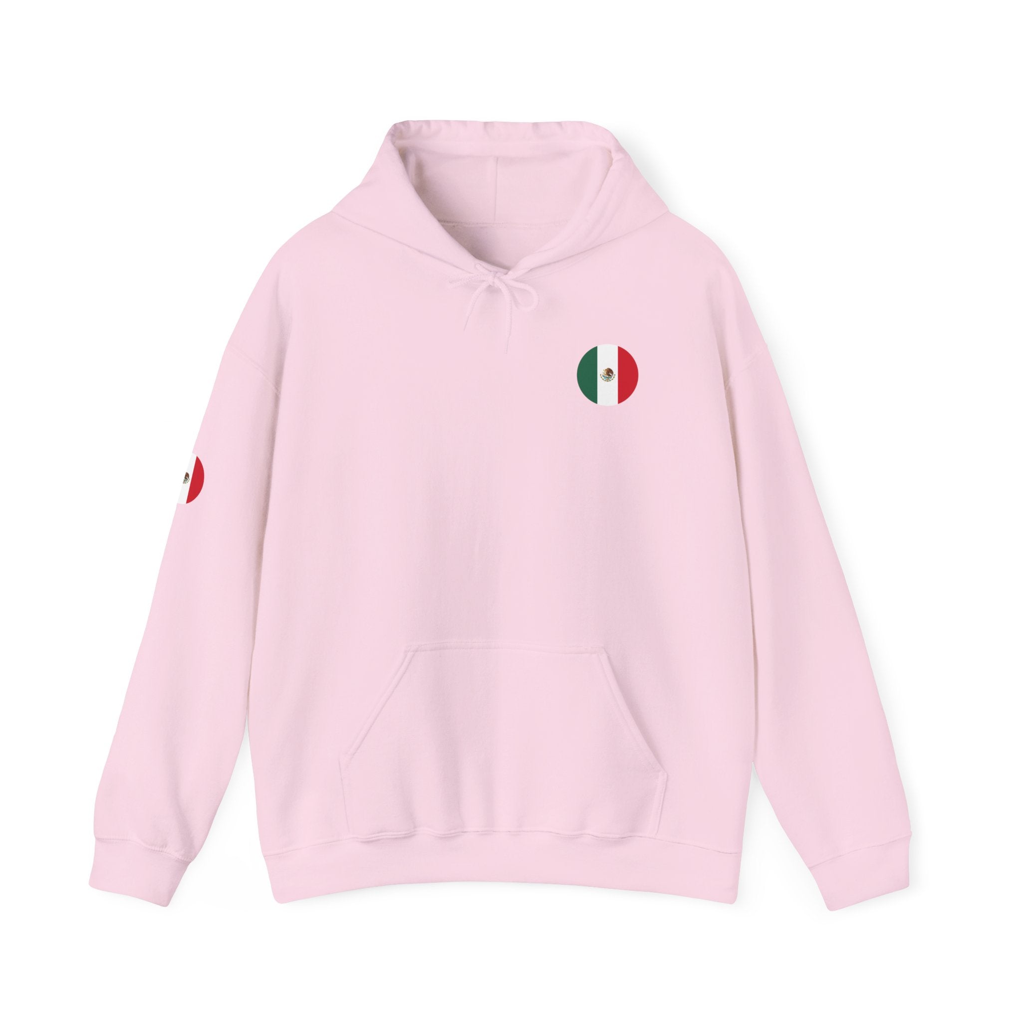 Mexico Flag Hoodie  Minimal Mexican Pride Pullover
