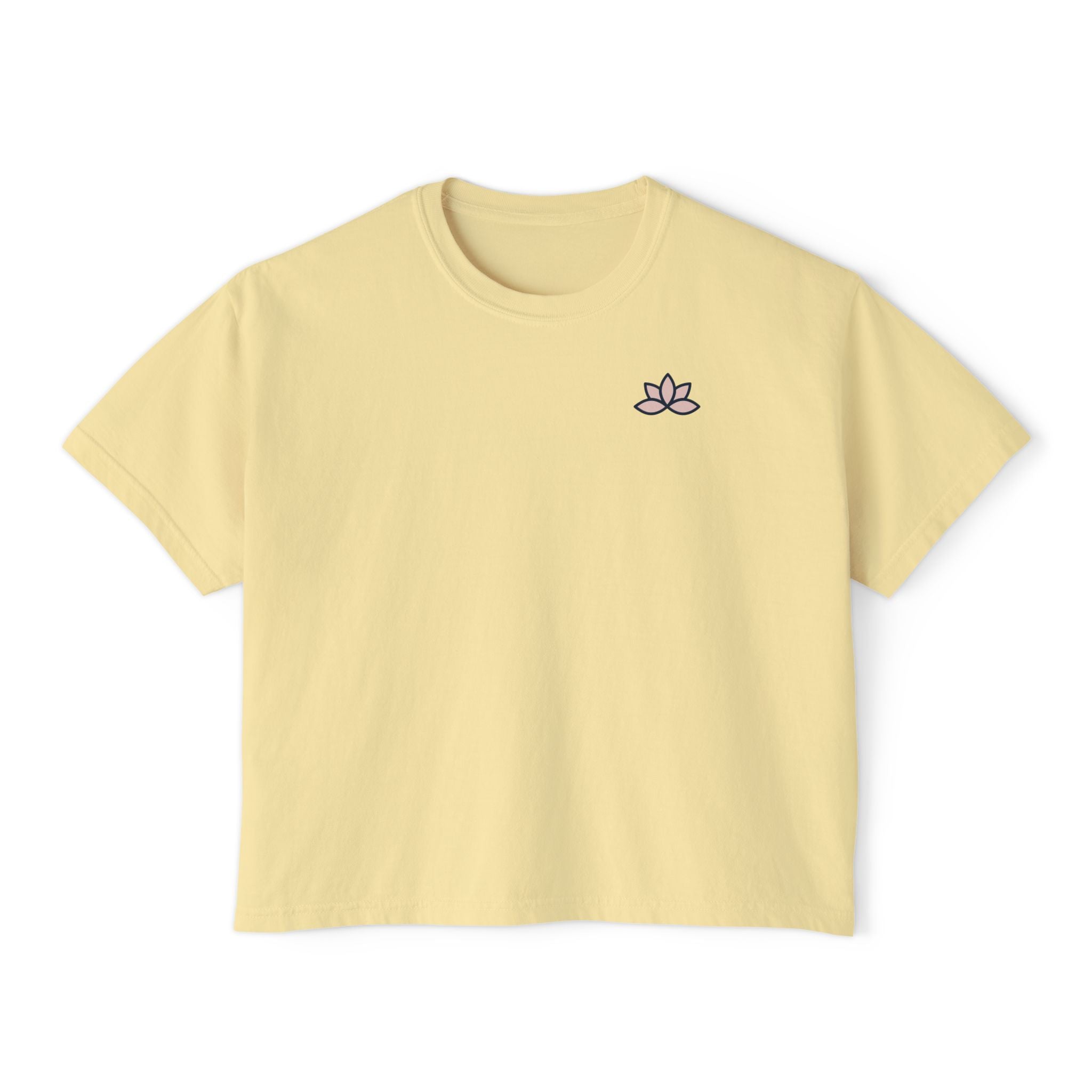 Yoga Time Women's Boxy Tee  Relaxed Fit Yoga Tee for Women