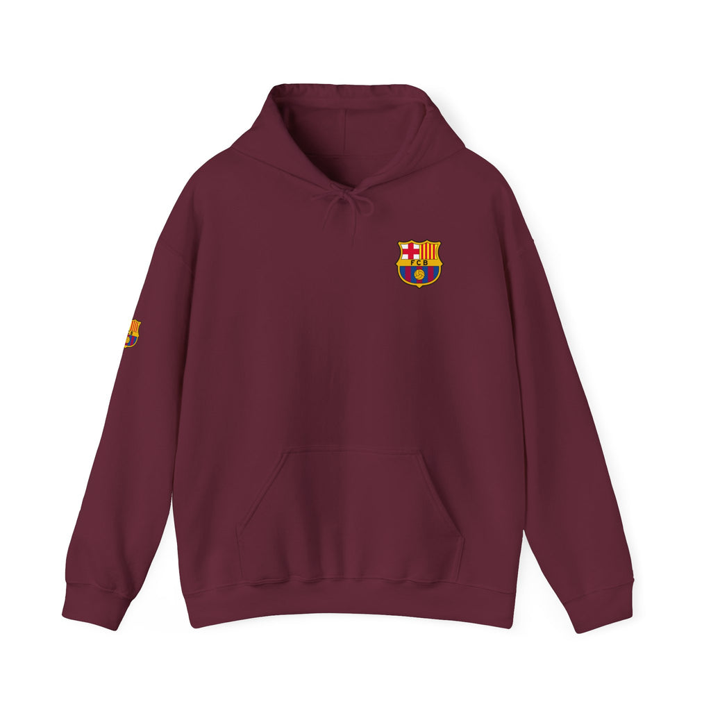 Hoodie  Barcelona Crest Hoodie with Small Badge