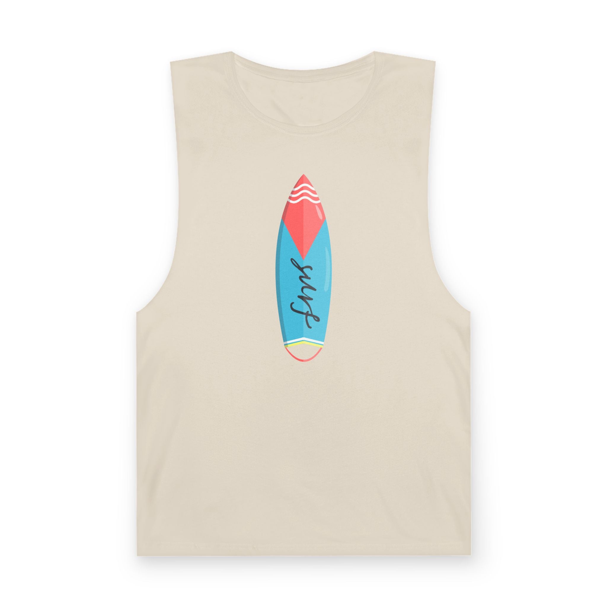 Surfboard Tank Top Miami Beach Surf Graphic Tank
