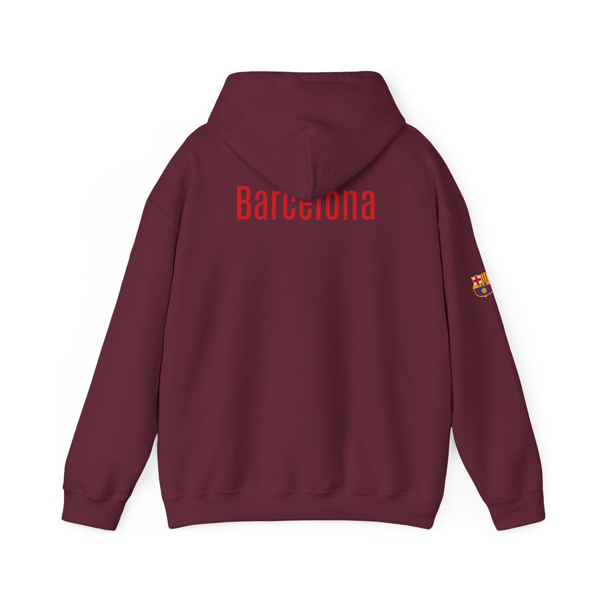 Hoodie  Barcelona Crest Hoodie with Small Badge