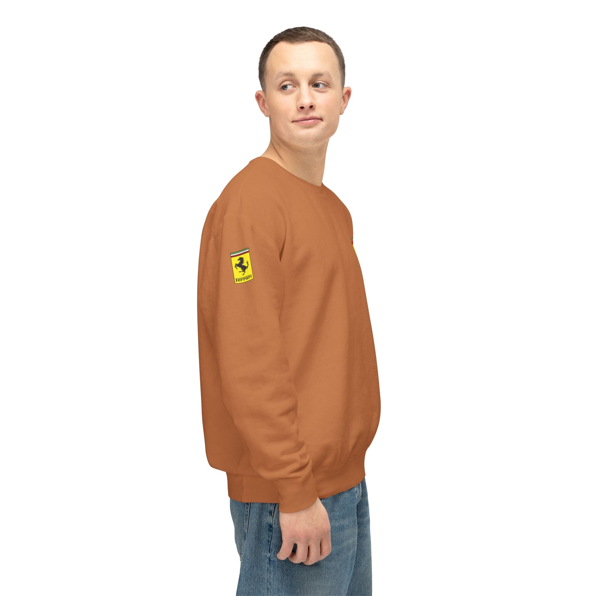 Ferrari Logo Crewneck Sweatshirt