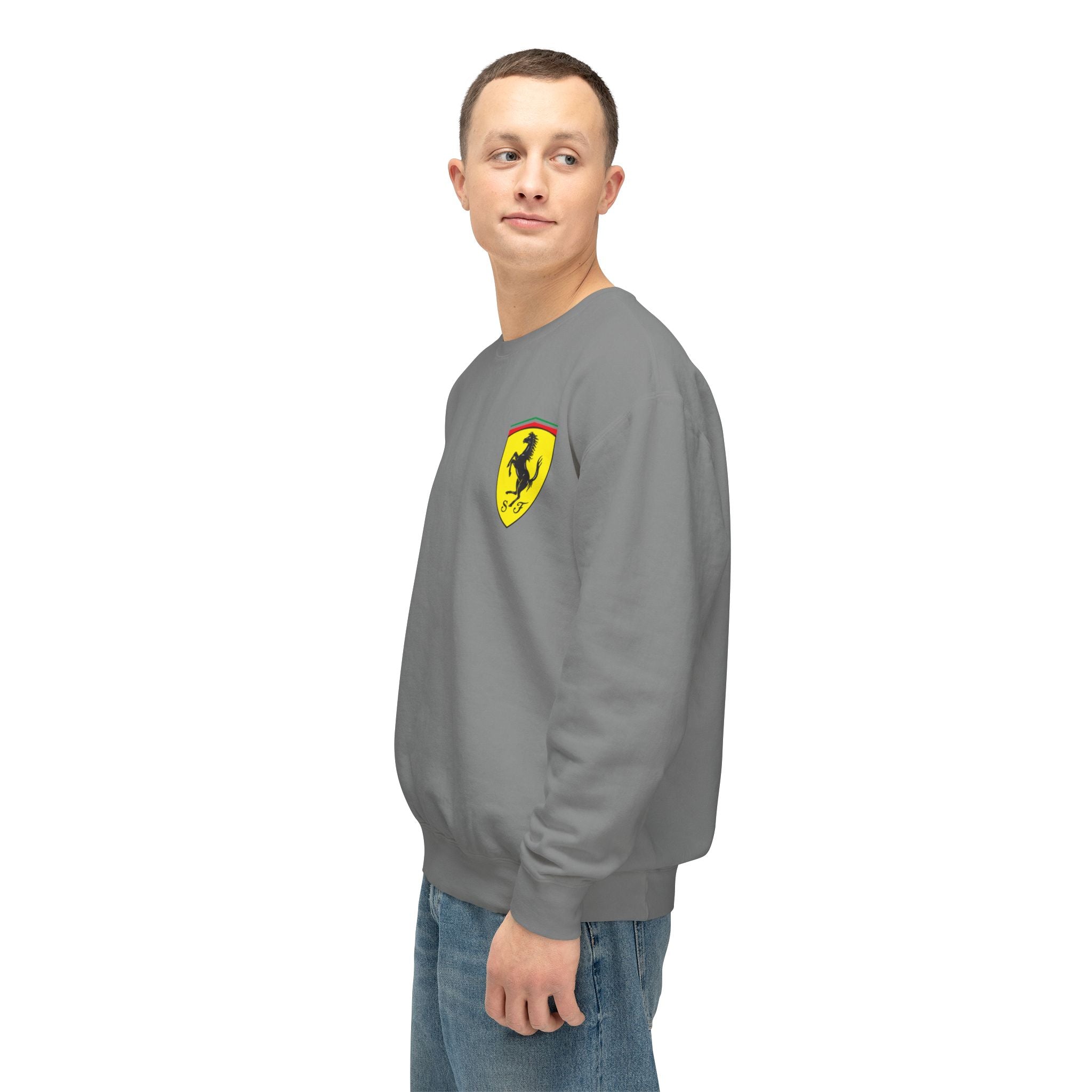 Ferrari Logo Crewneck Sweatshirt