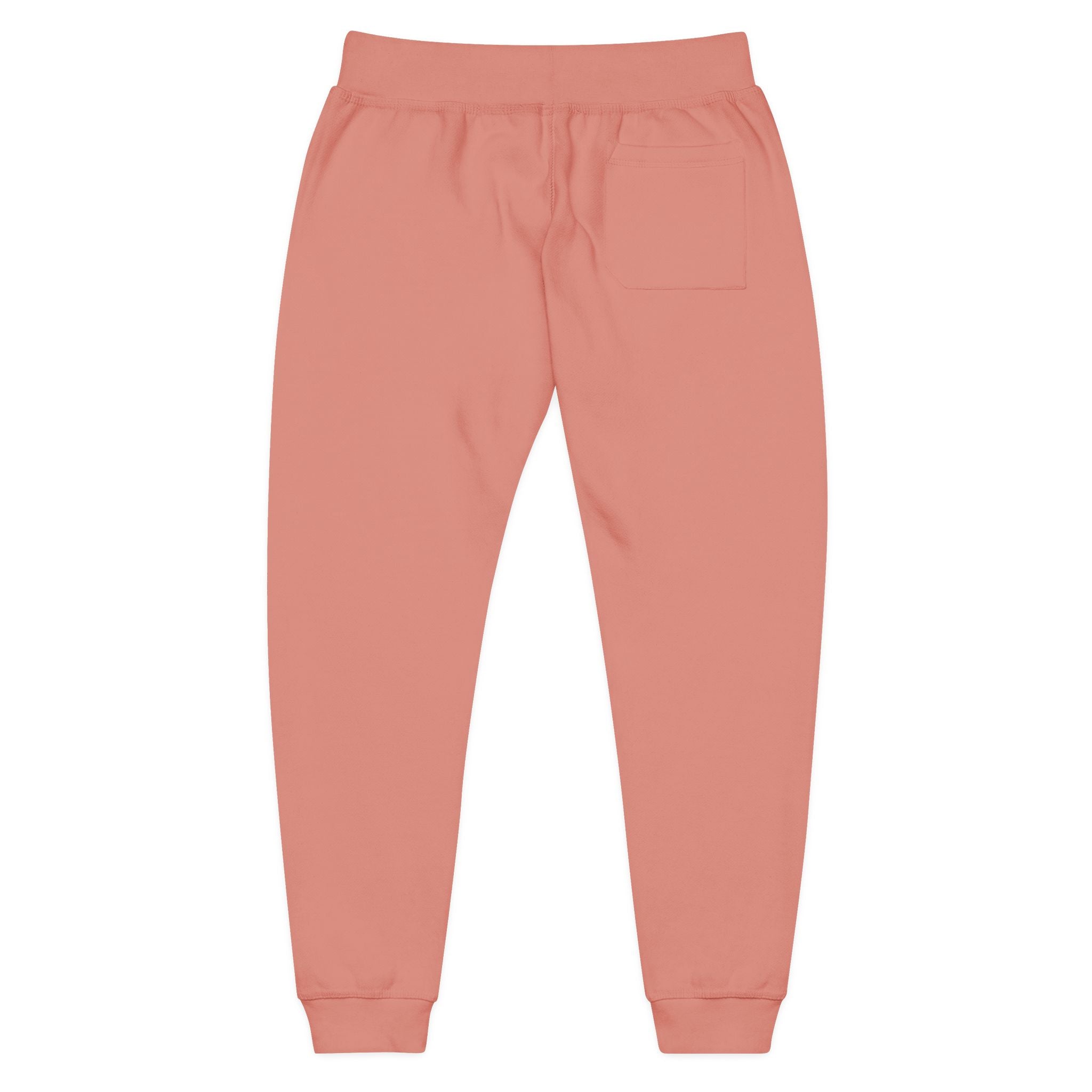 Embroidered Fleece Sweatpants Cozy Joggers with Subtle Stitching