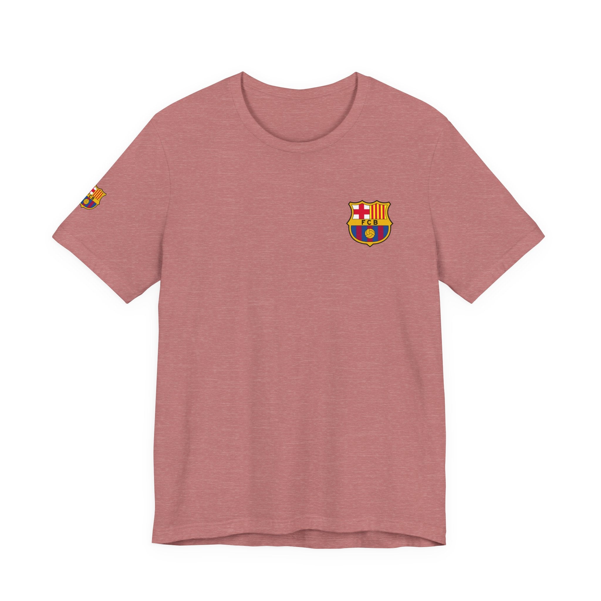Barcelona Crest T‑Shirt  Minimal Football Fan Tee