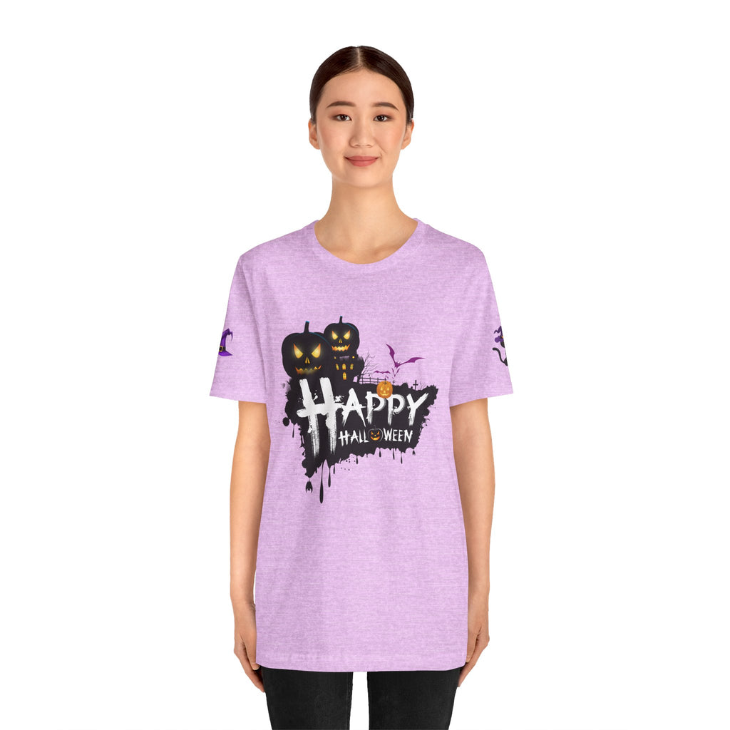 Happy Halloween Pumpkins T‑Shirt