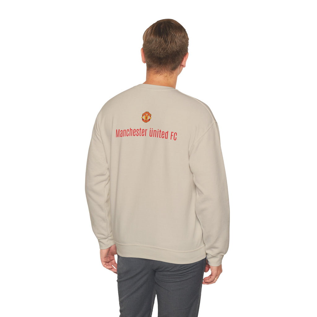 Crewneck Sweatshirt — Manchester United FC Logo Pullover