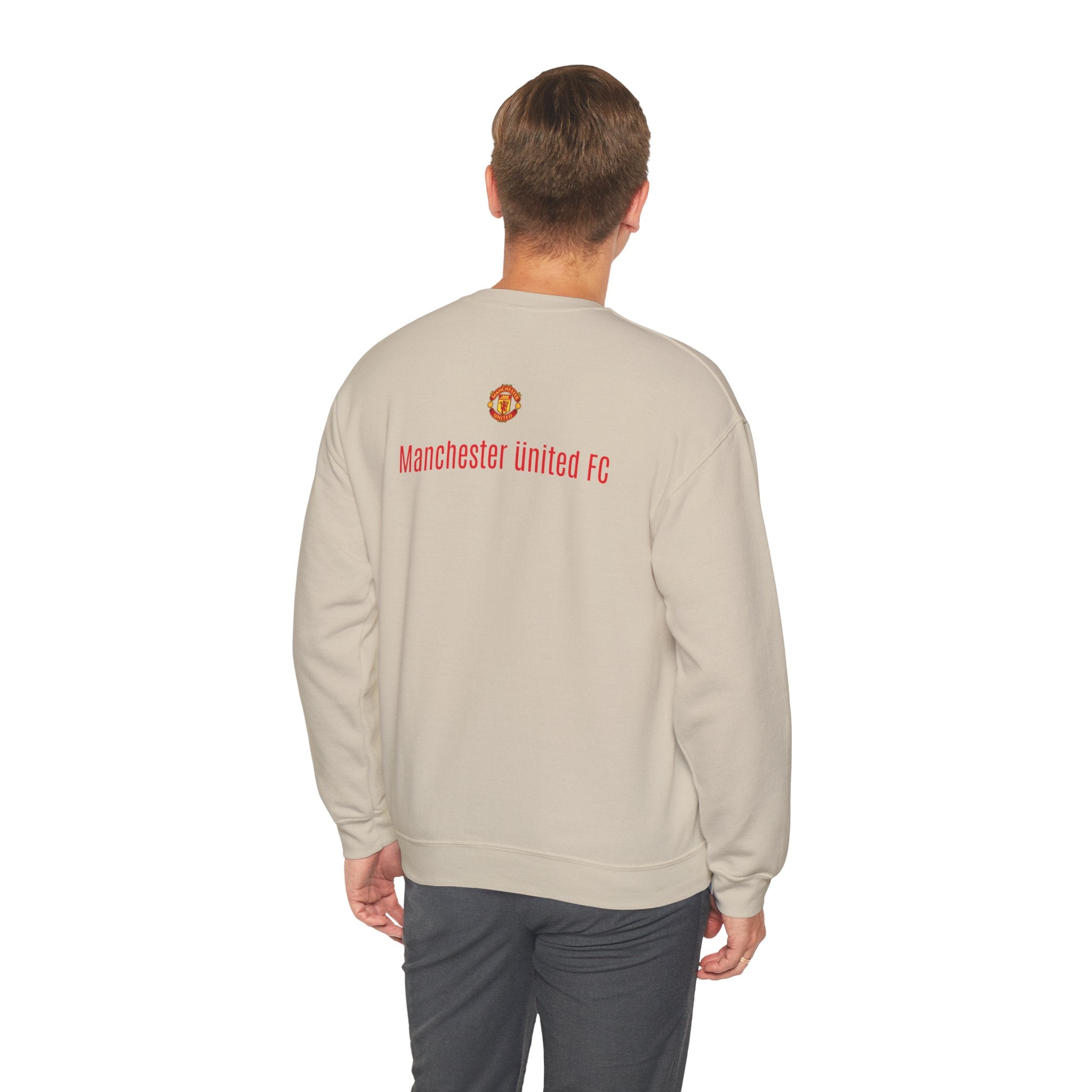 Crewneck Sweatshirt — Manchester United FC Logo Pullover