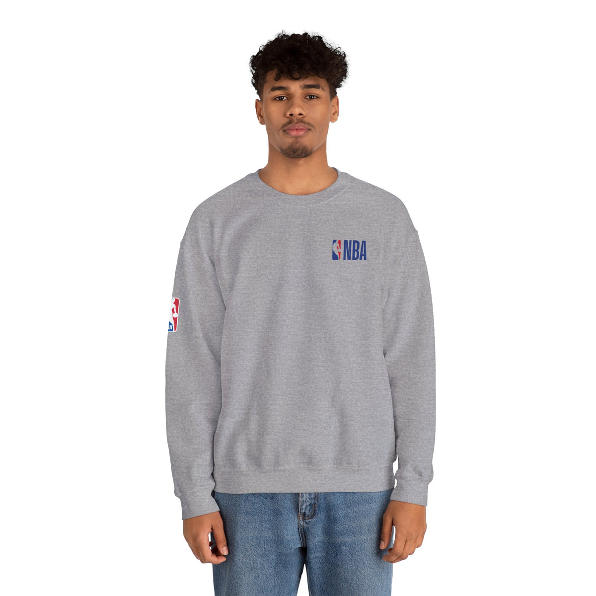 NBA Minimal Logo Crewneck Sweatshirt