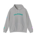 California Palm Tree Hoodie | Beach Island Graphic, Sleeve Icons