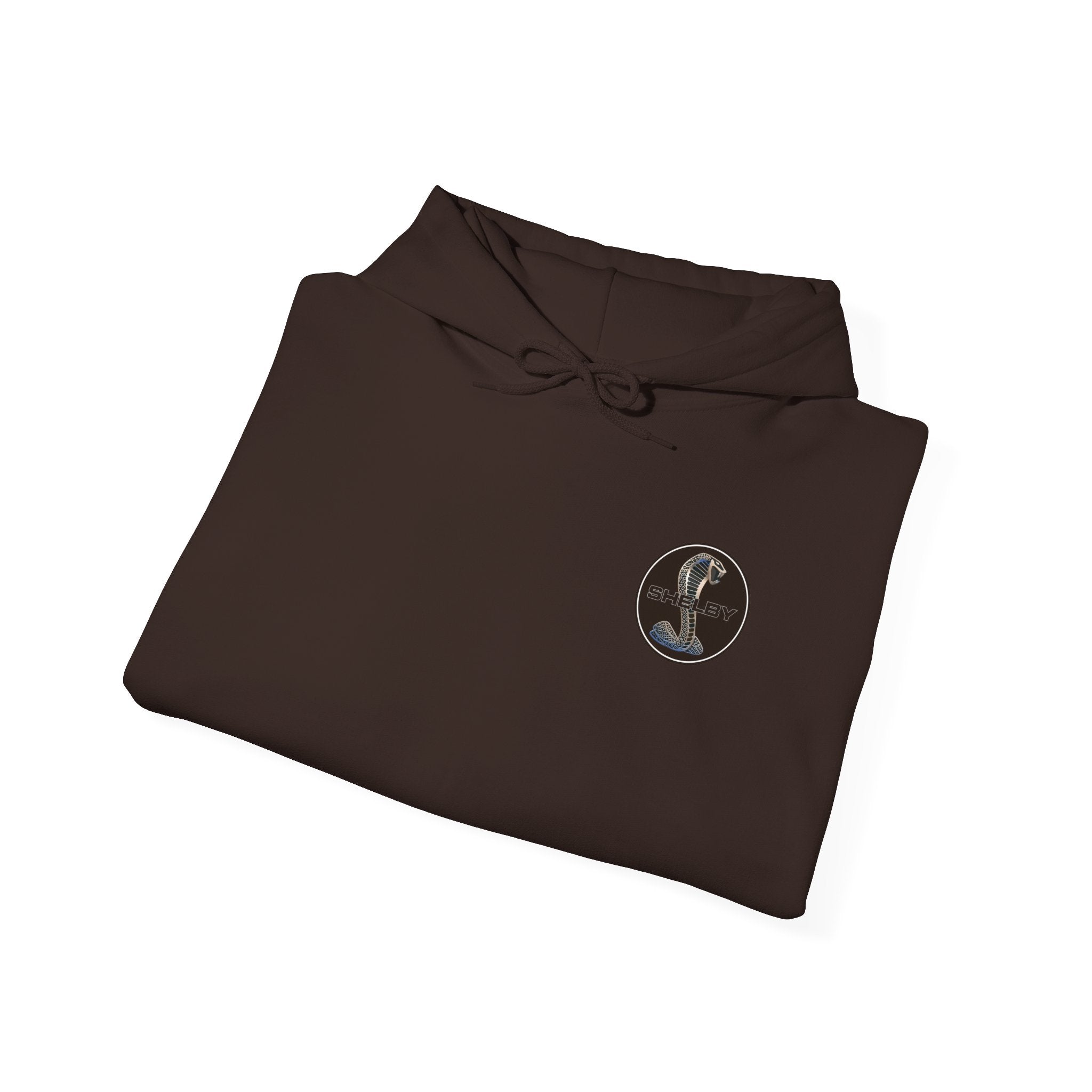 Classic Mustang Hoodie  Vintage Blue Pony Car Pullover