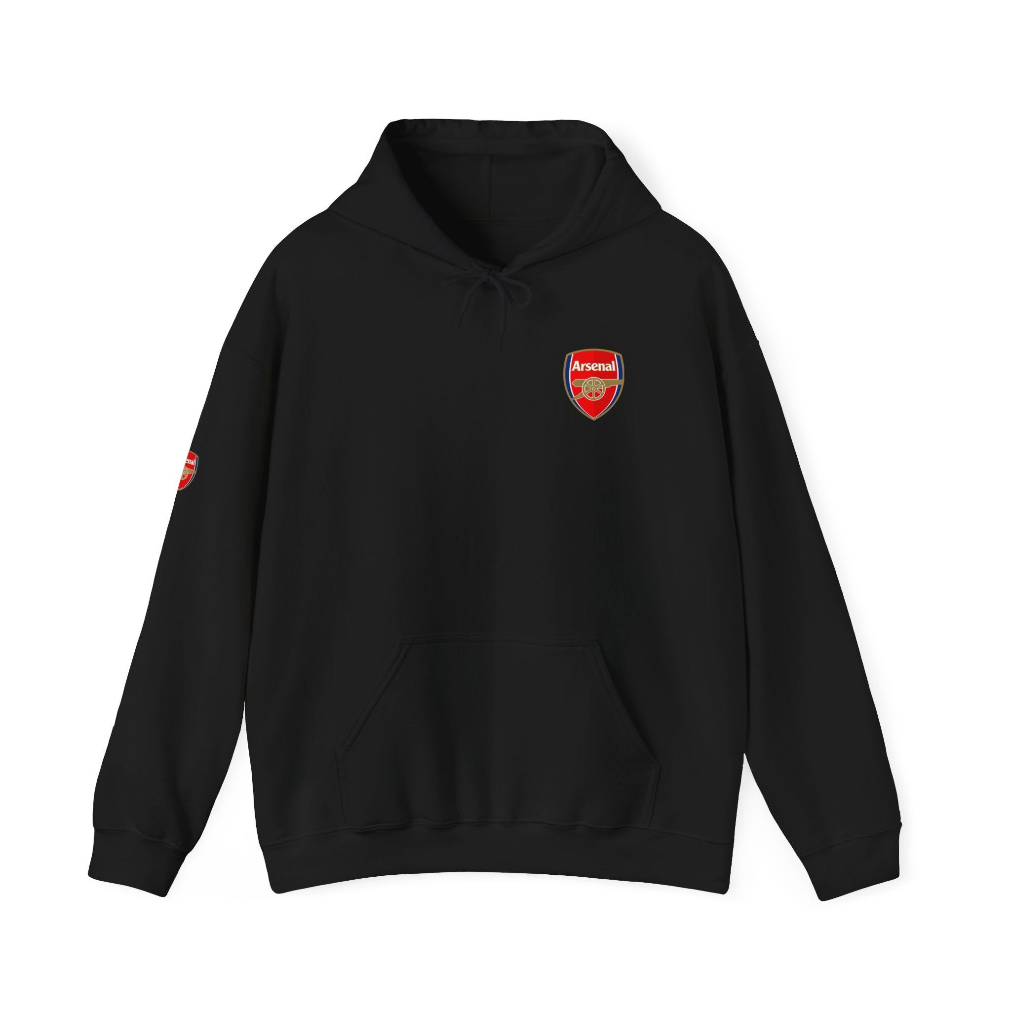 Hoodie  Arsenal FC Crest & Back Text Pullover
