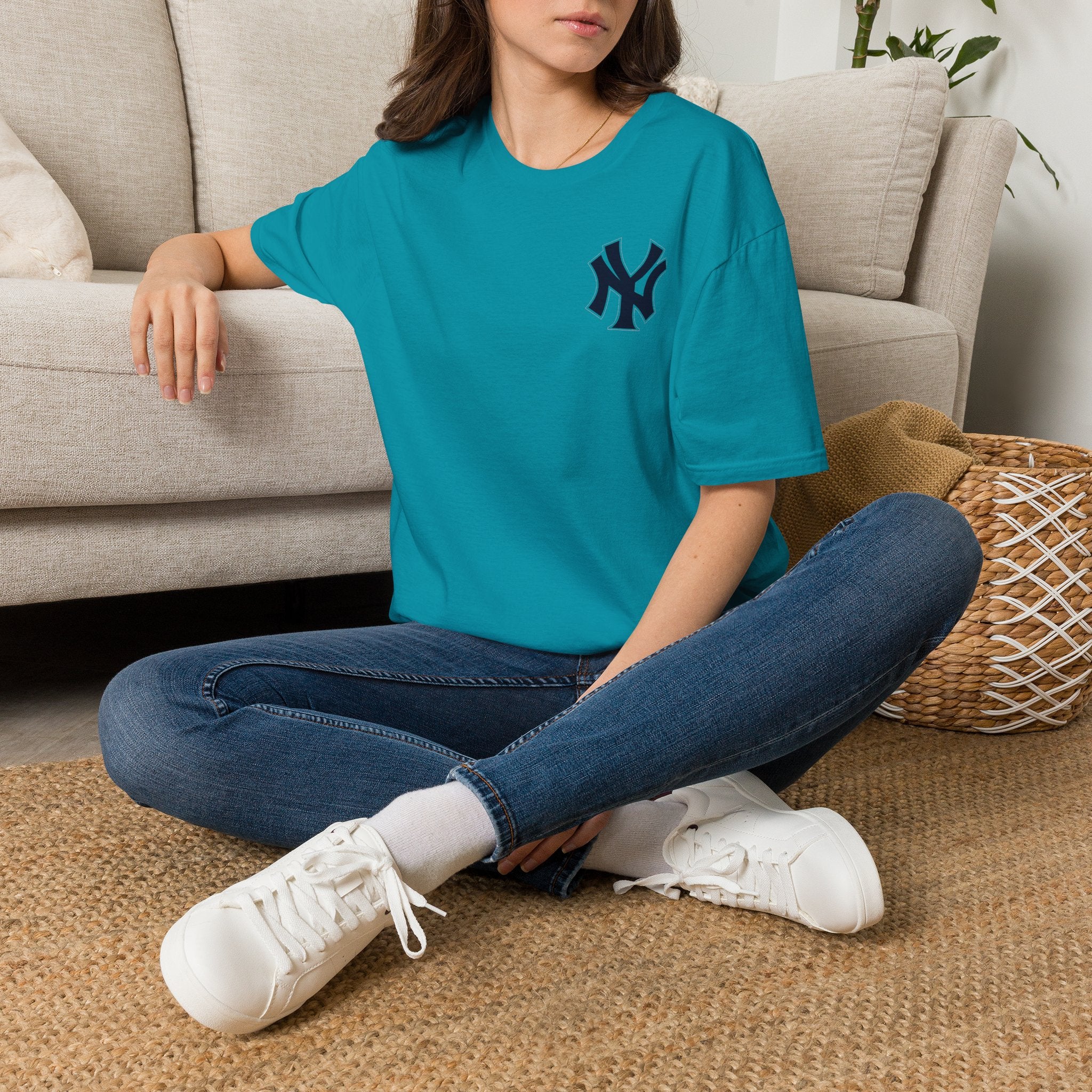 NY Logo T-Shirt | Minimal Baseball Graphic Tee