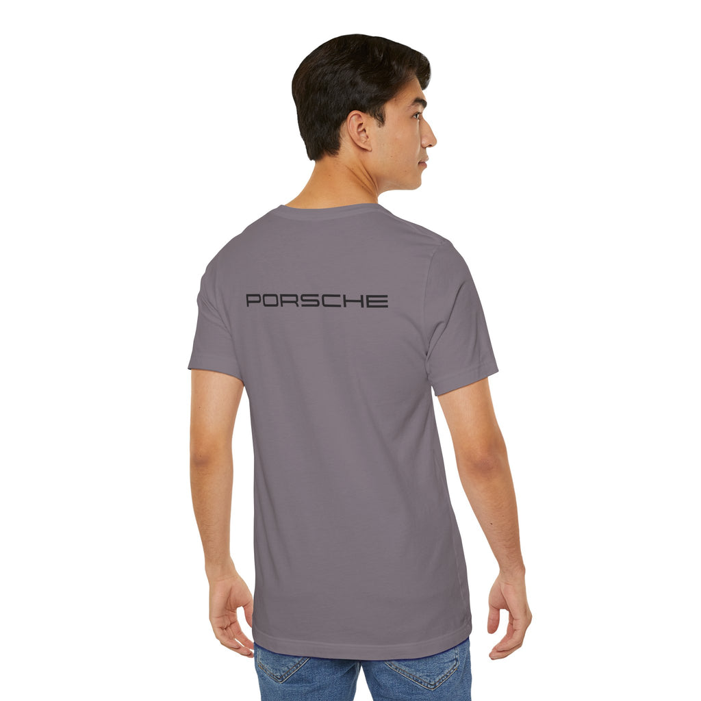 Porsche Crest Tee — Classic Logo Short Sleeve Shirt