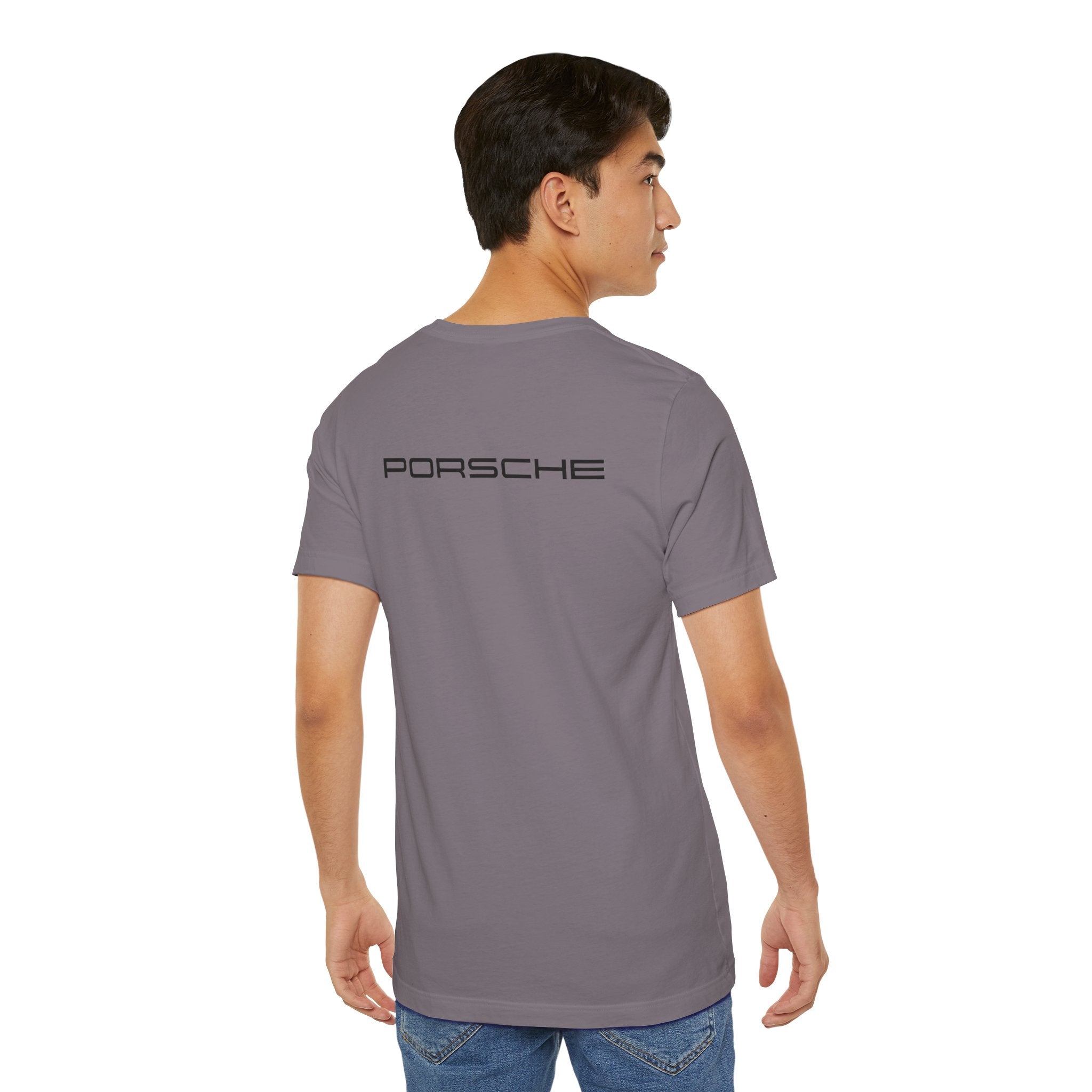 Porsche Crest Tee — Classic Logo Short Sleeve Shirt