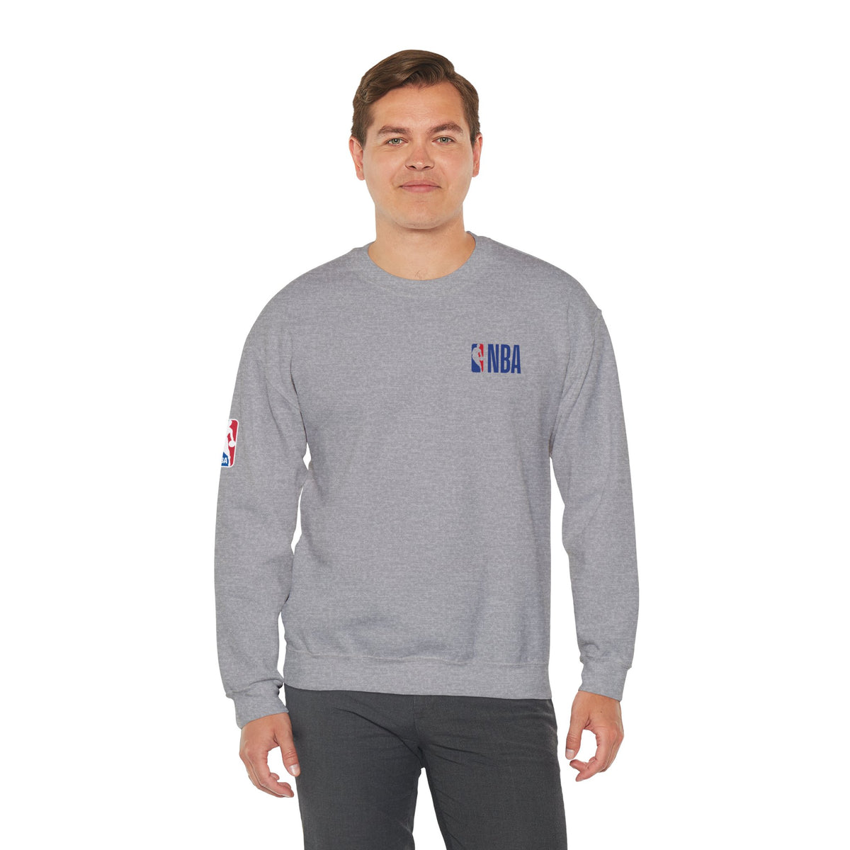 NBA Minimal Logo Crewneck Sweatshirt