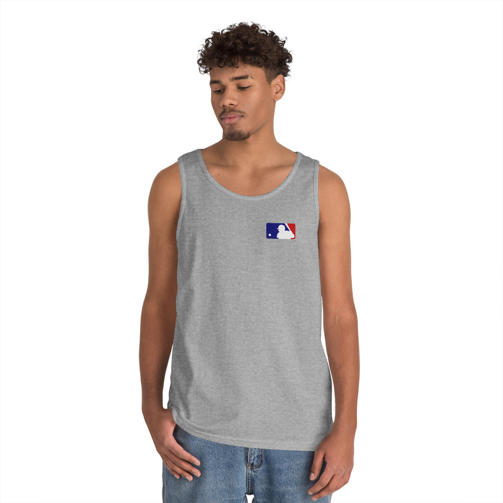 Baseball Glove Tank Top  Vintage Mitt & Ball Graphic