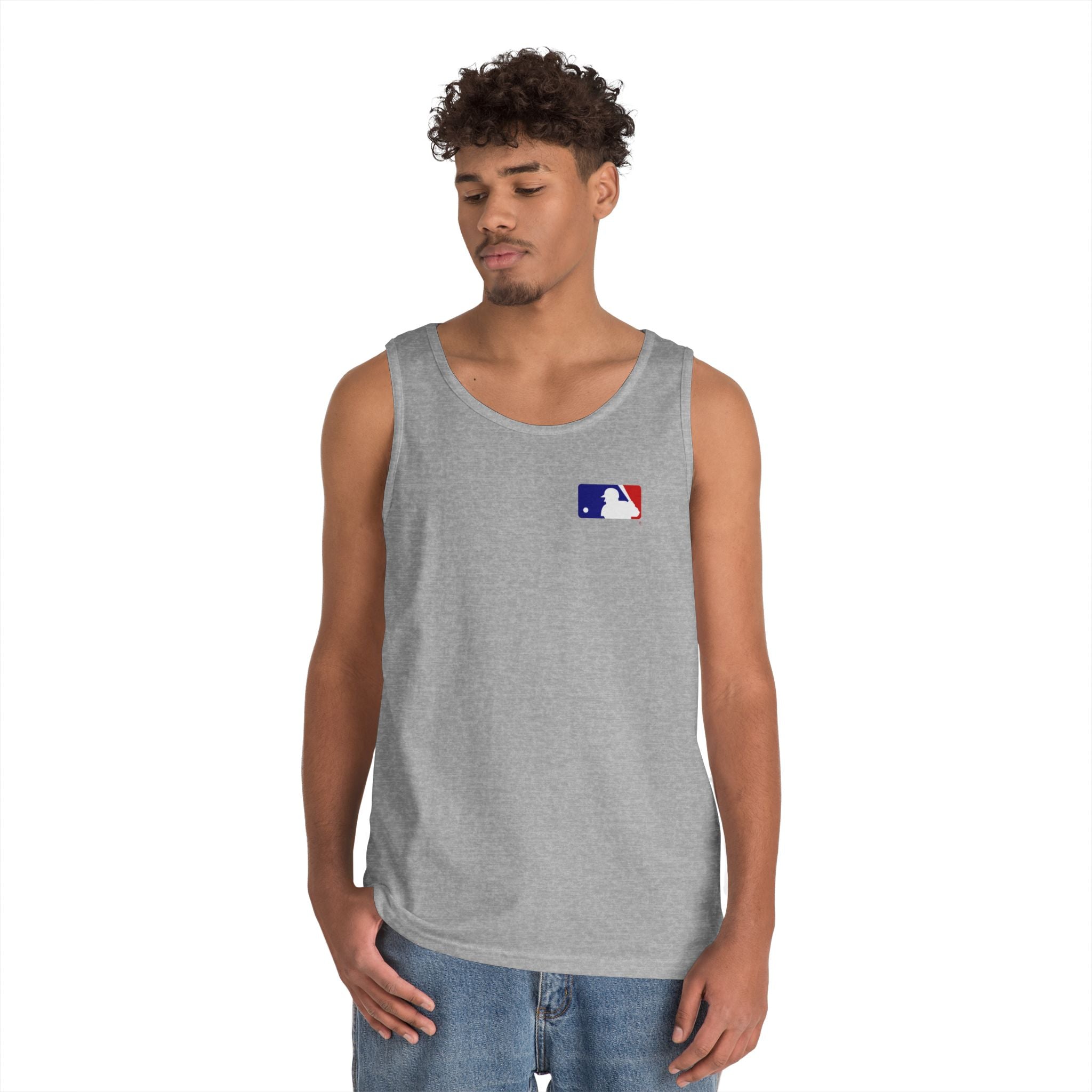 Baseball Glove Tank Top  Vintage Mitt & Ball Graphic