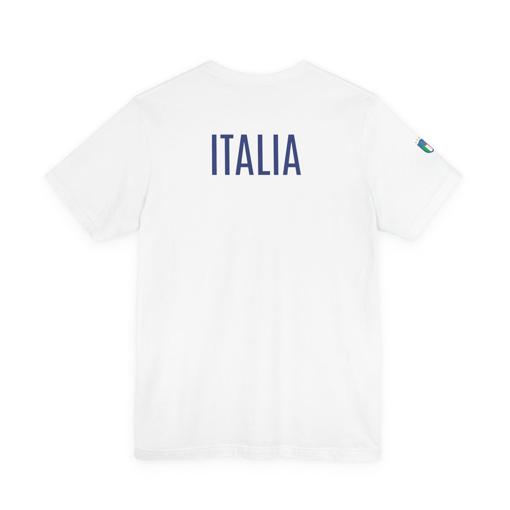 Italy Crest Tee  Italian Flag Shield T-Shirt