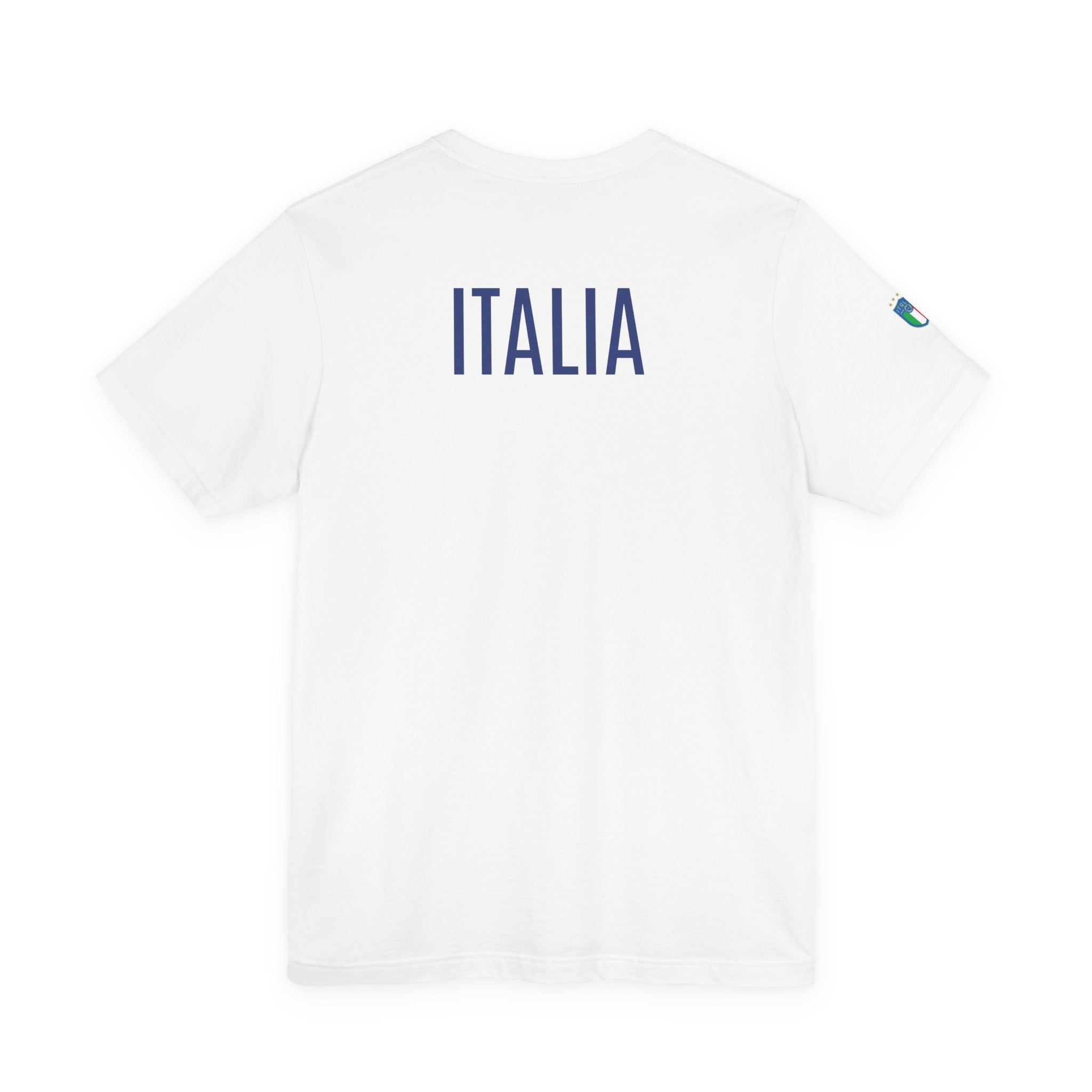 Italy Crest Tee  Italian Flag Shield T-Shirt