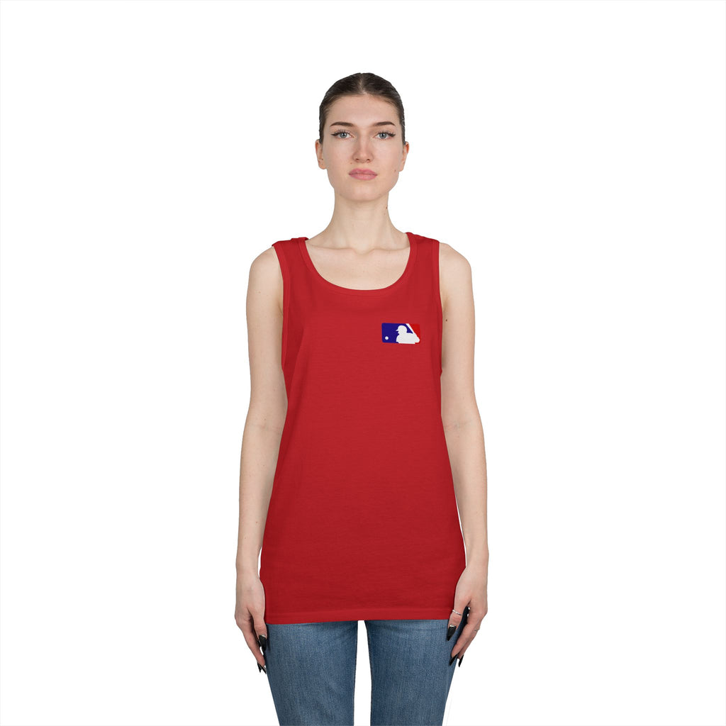Baseball Glove Tank Top  Vintage Mitt & Ball Graphic