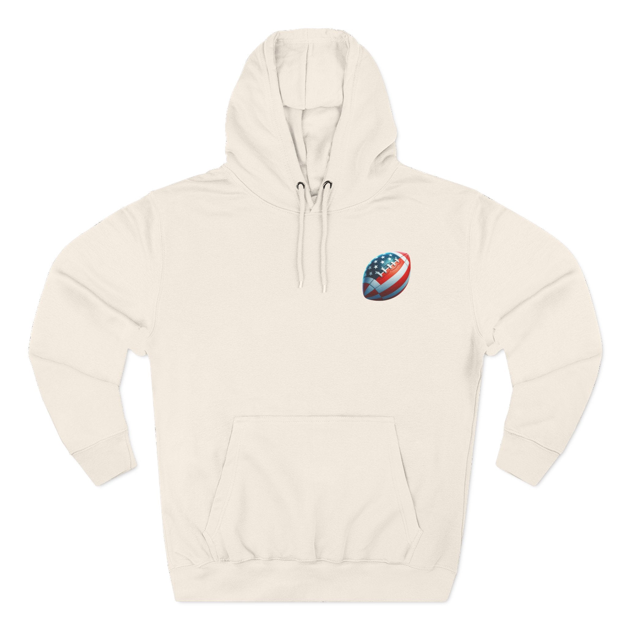 Football Helmet Skull Hoodie — Graphic Fleece Pullover for Fans