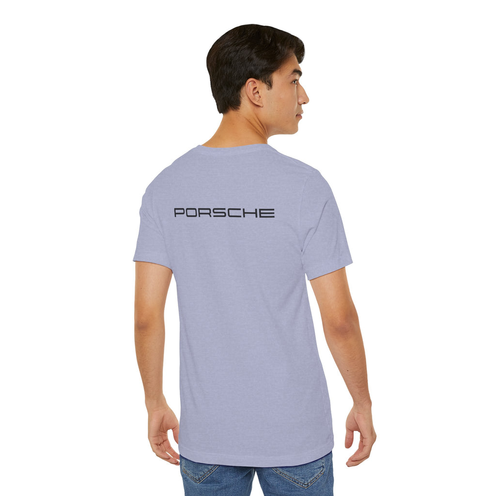 Porsche Crest Tee — Classic Logo Short Sleeve Shirt