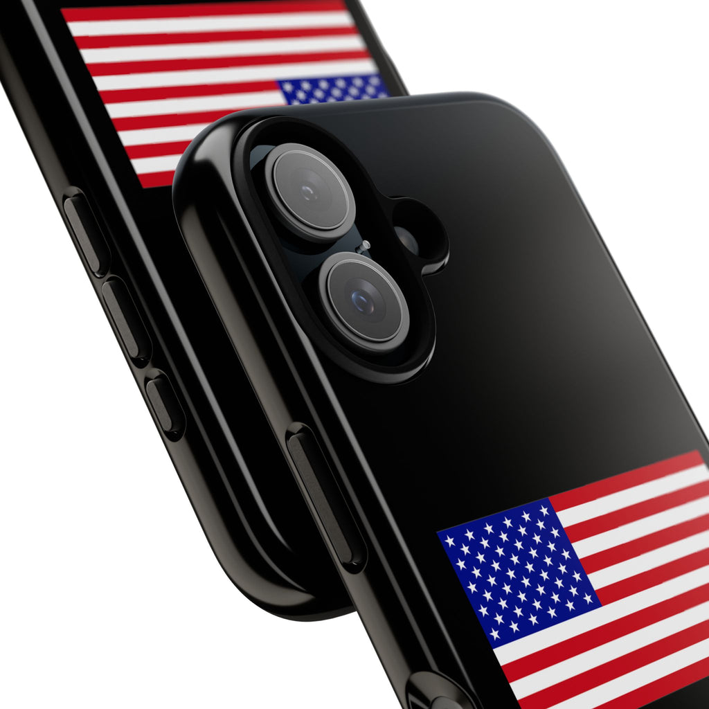 American Flag Phone Case  Patriotic Tough Case for 4th of July & Everyday Protection
