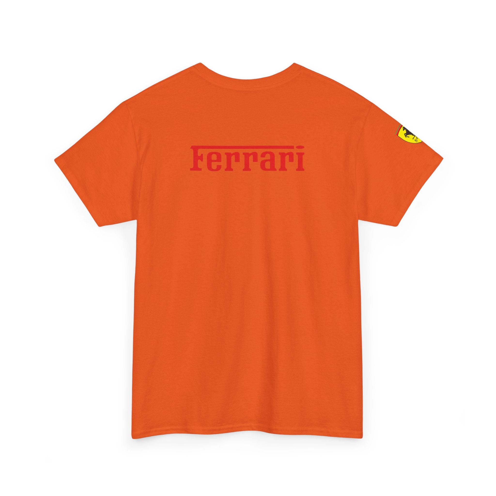Ferrari Graphic Tee — Classic Racing Logo T-Shirt