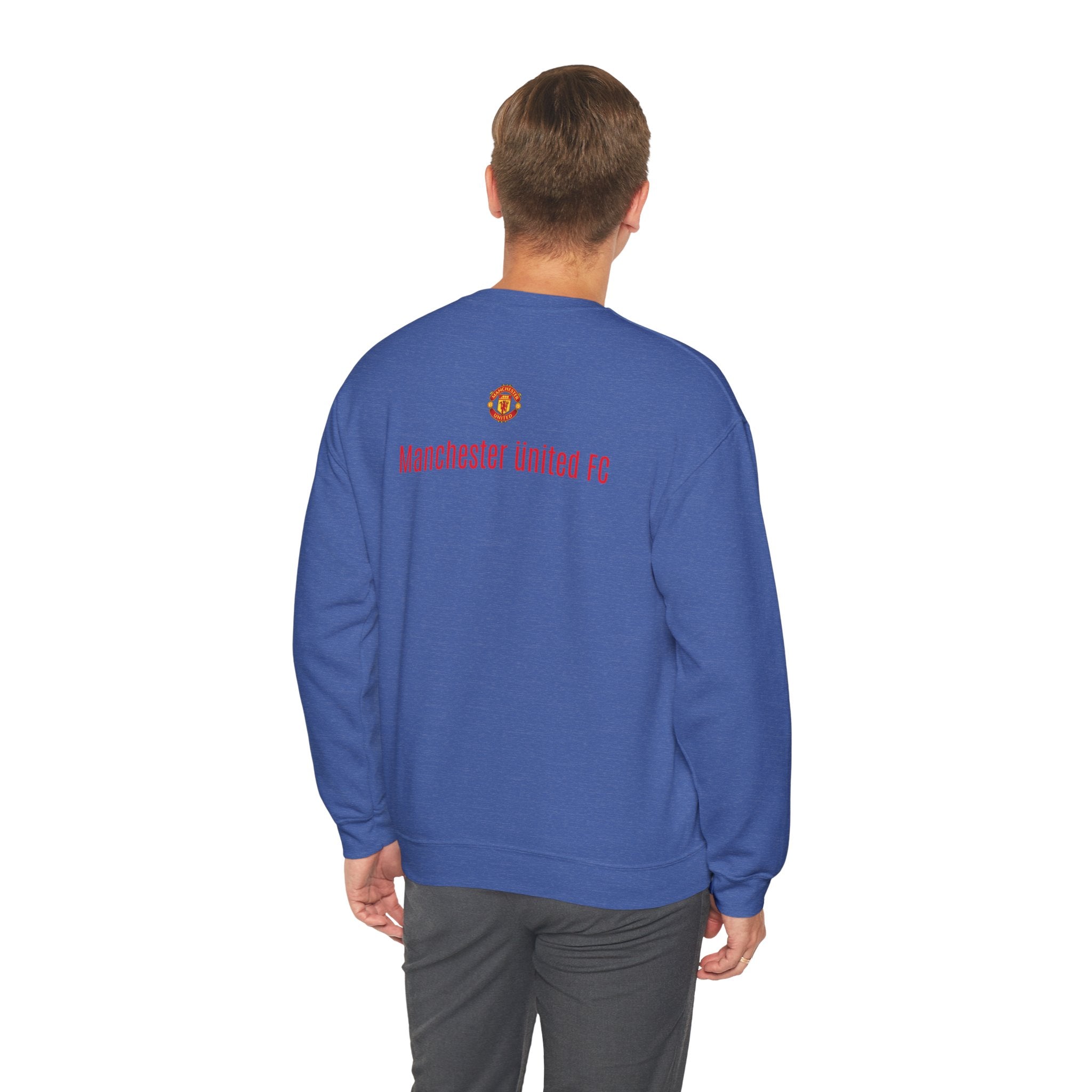 Crewneck Sweatshirt — Manchester United FC Logo Pullover