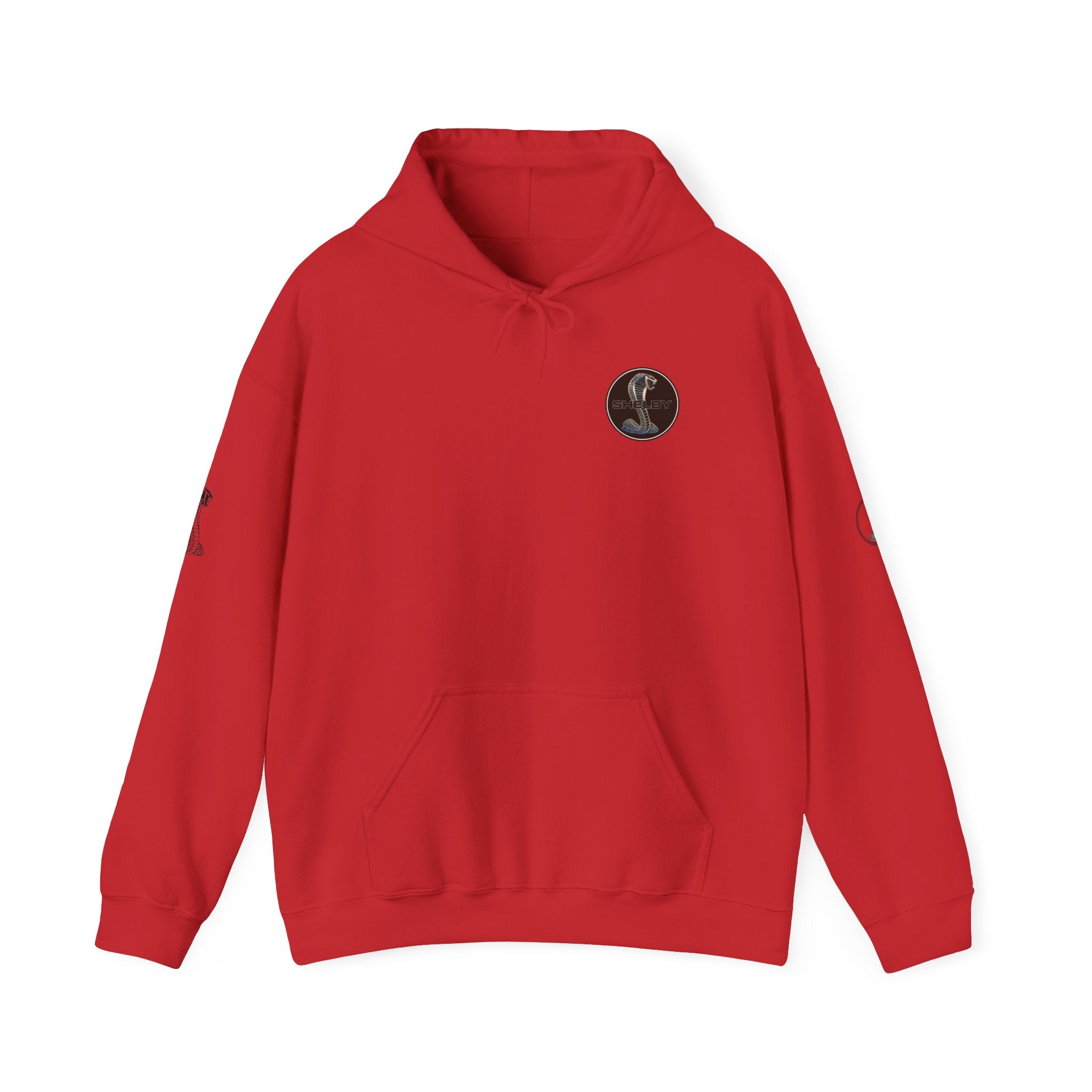 Classic Mustang Hoodie  Vintage Blue Pony Car Pullover