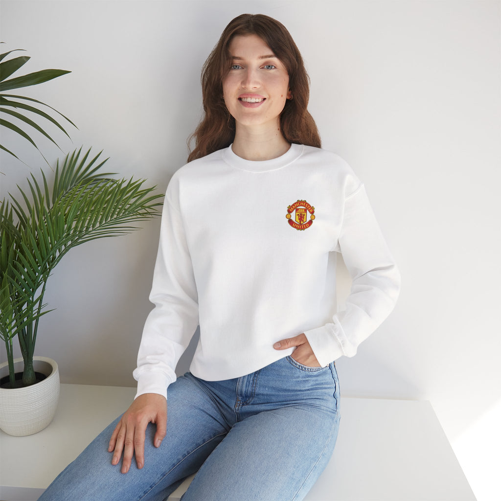 Crewneck Sweatshirt — Manchester United FC Logo Pullover