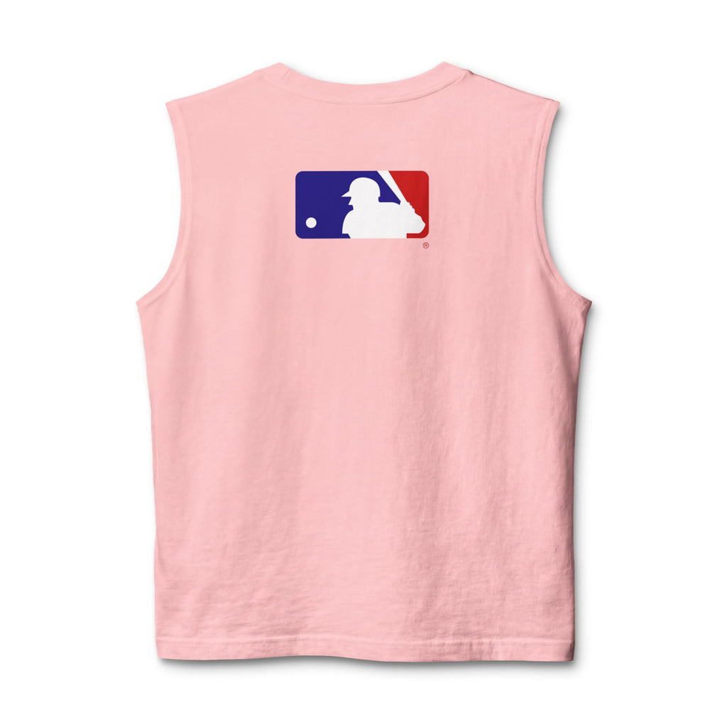 Baseball Logo Muscle Tank  MLB Inspired Sleeveless Tee