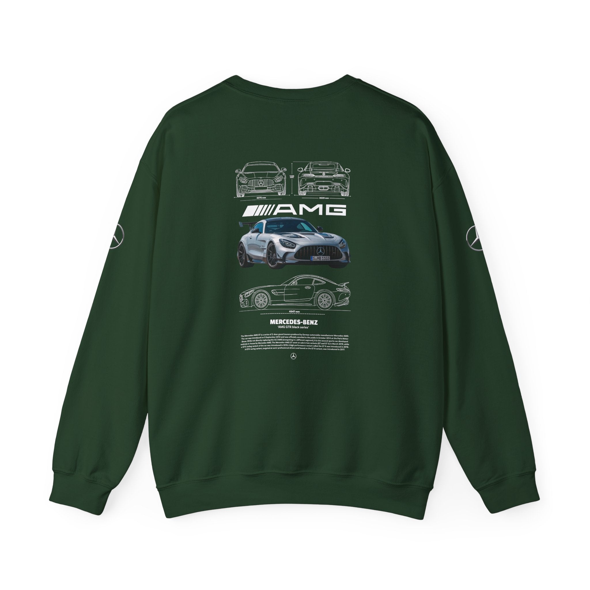 Mercedes Design Car Lover sweatshirt for Men Birthday Gift Idea