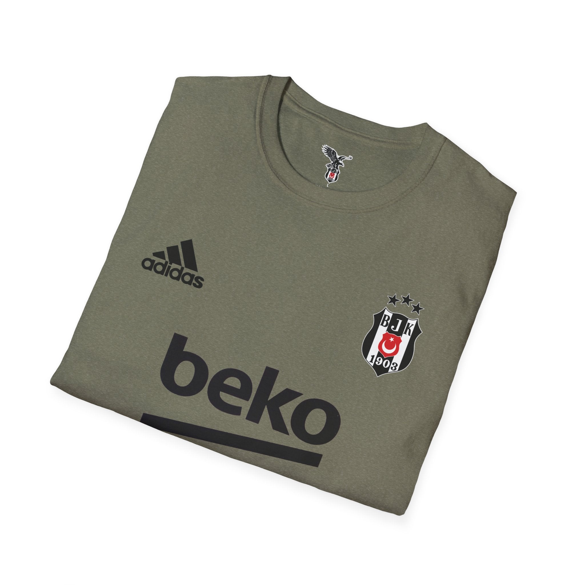 Besiktas Eagle T-Shirt  Football Club Crest Tee soccer jersey