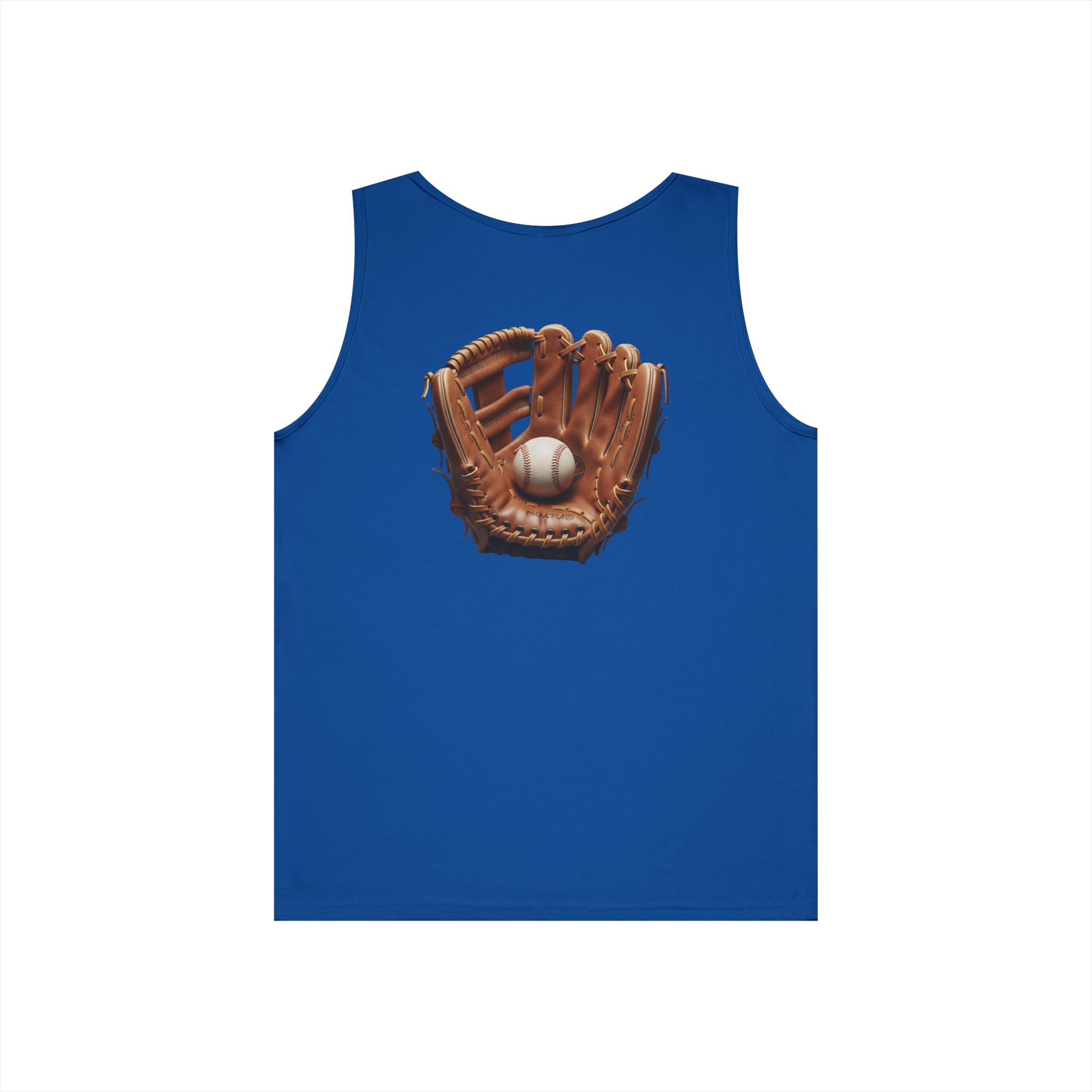 Baseball Glove Tank Top  Vintage Mitt & Ball Graphic