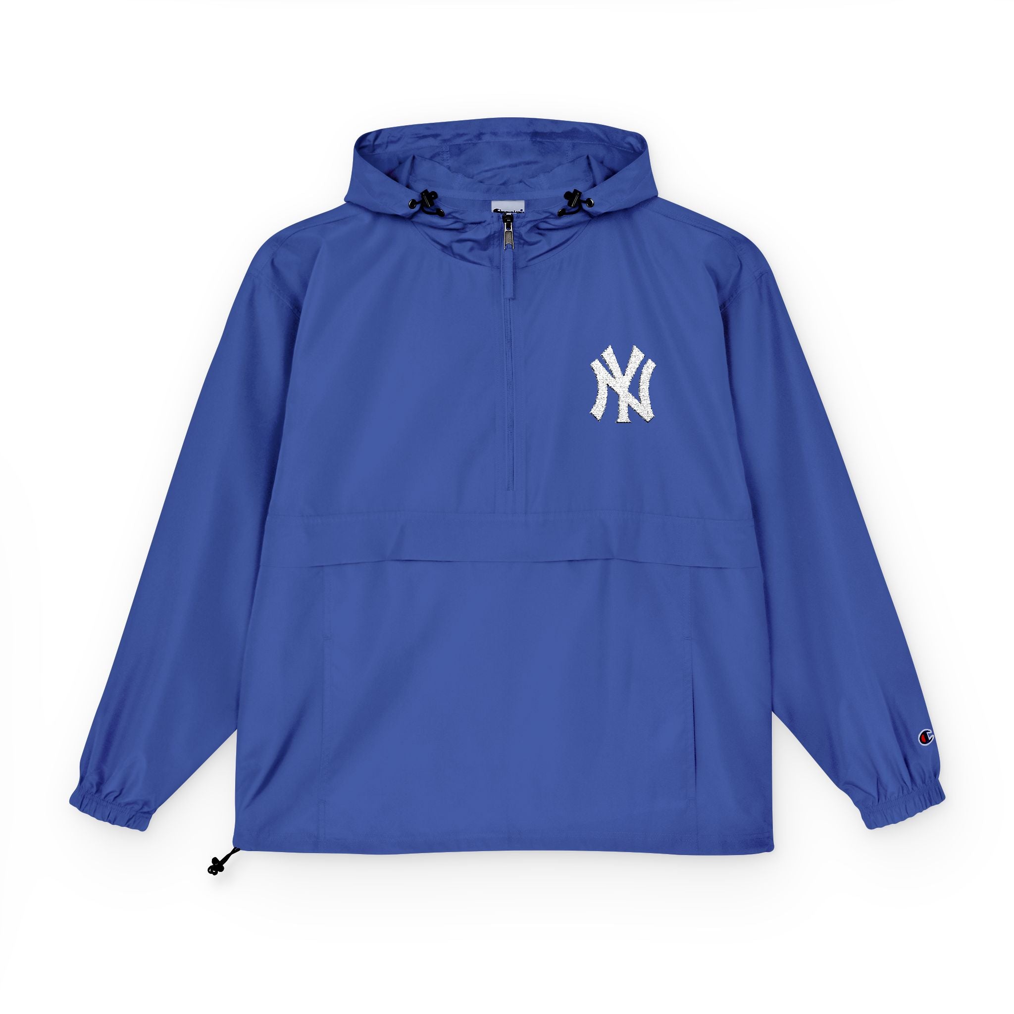 Newyork Logo Anorak Jacket  Packable Champion Windbreaker