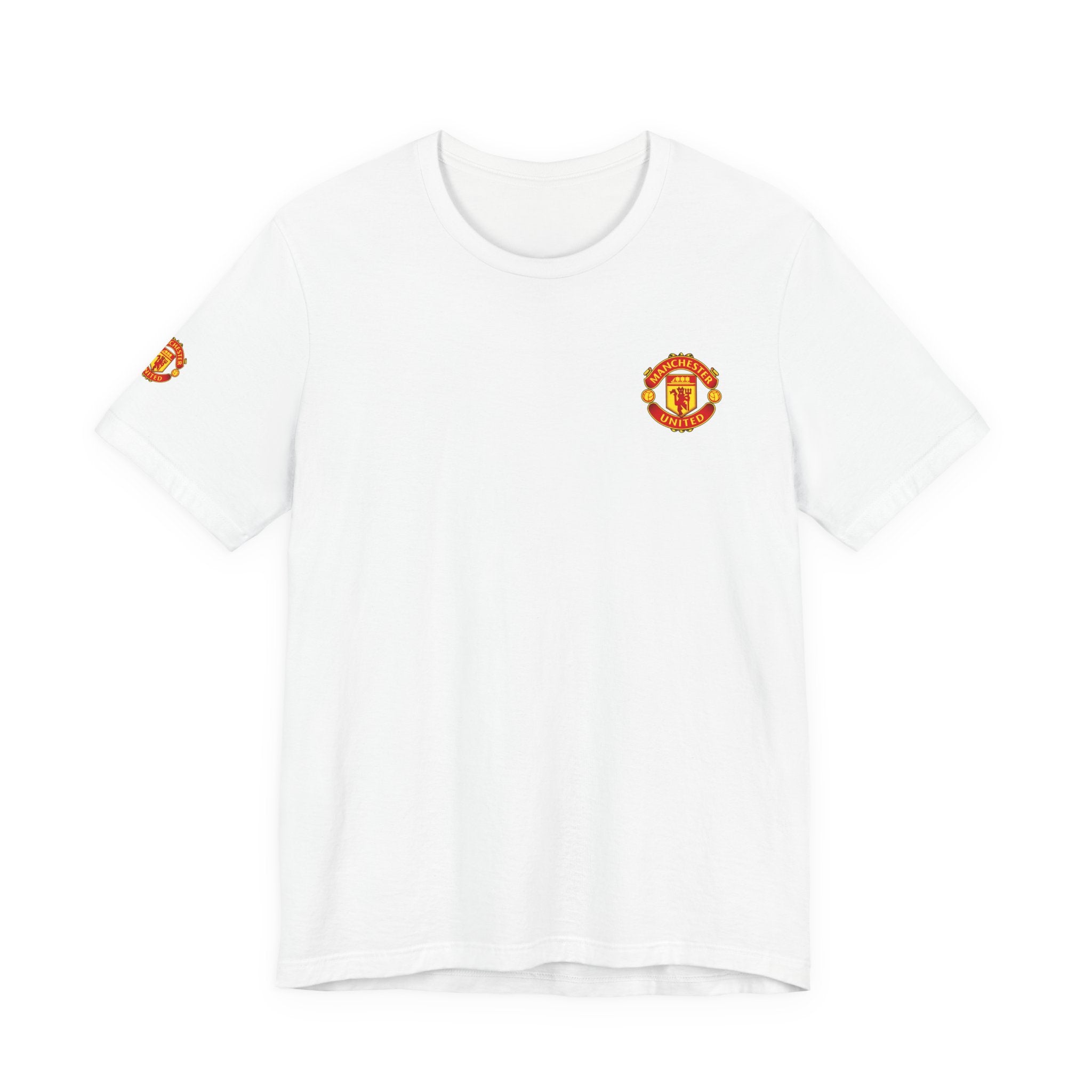 Manchester United Crest T-Shirt Soccer Club Logo Tee