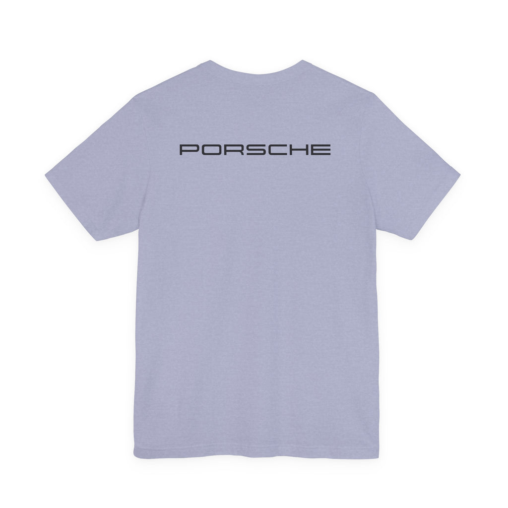 Porsche Crest Tee — Classic Logo Short Sleeve Shirt