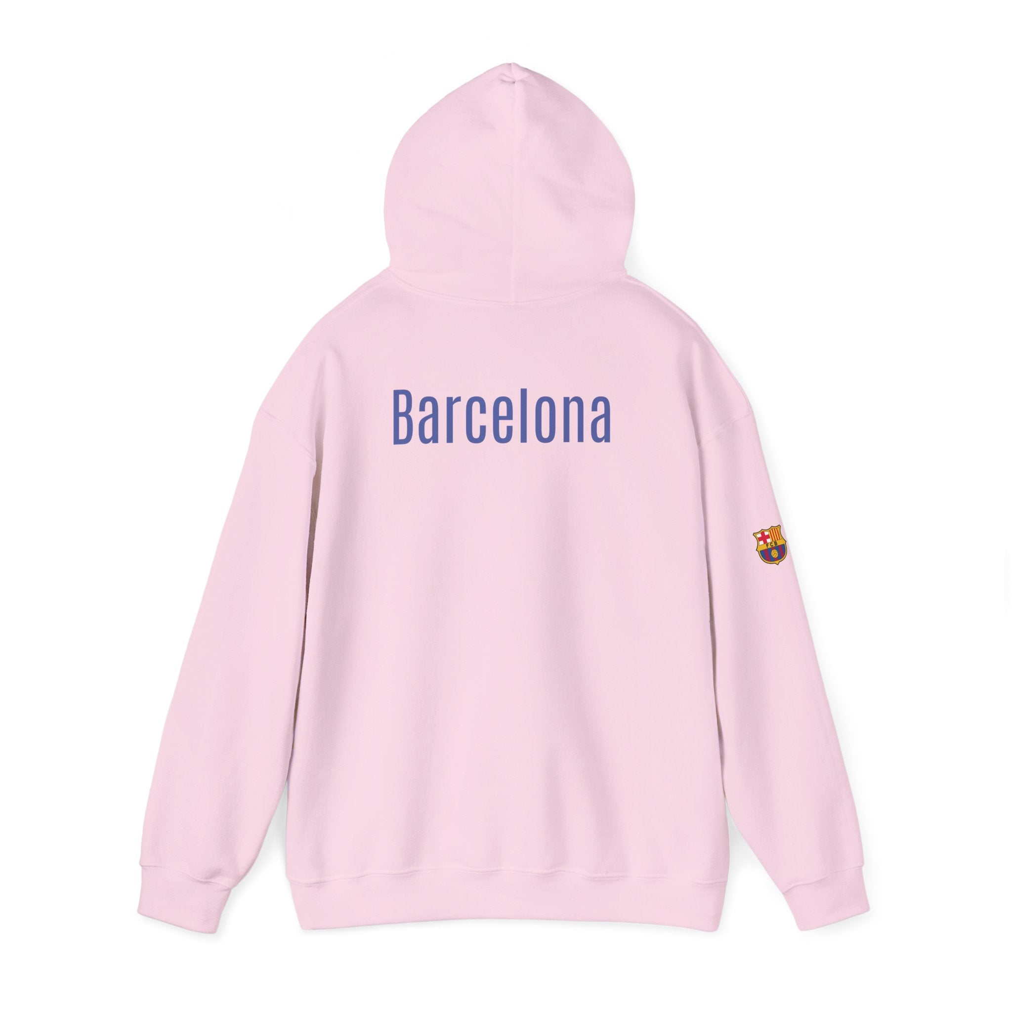 Hoodie  Barcelona Crest Hoodie with Small Badge