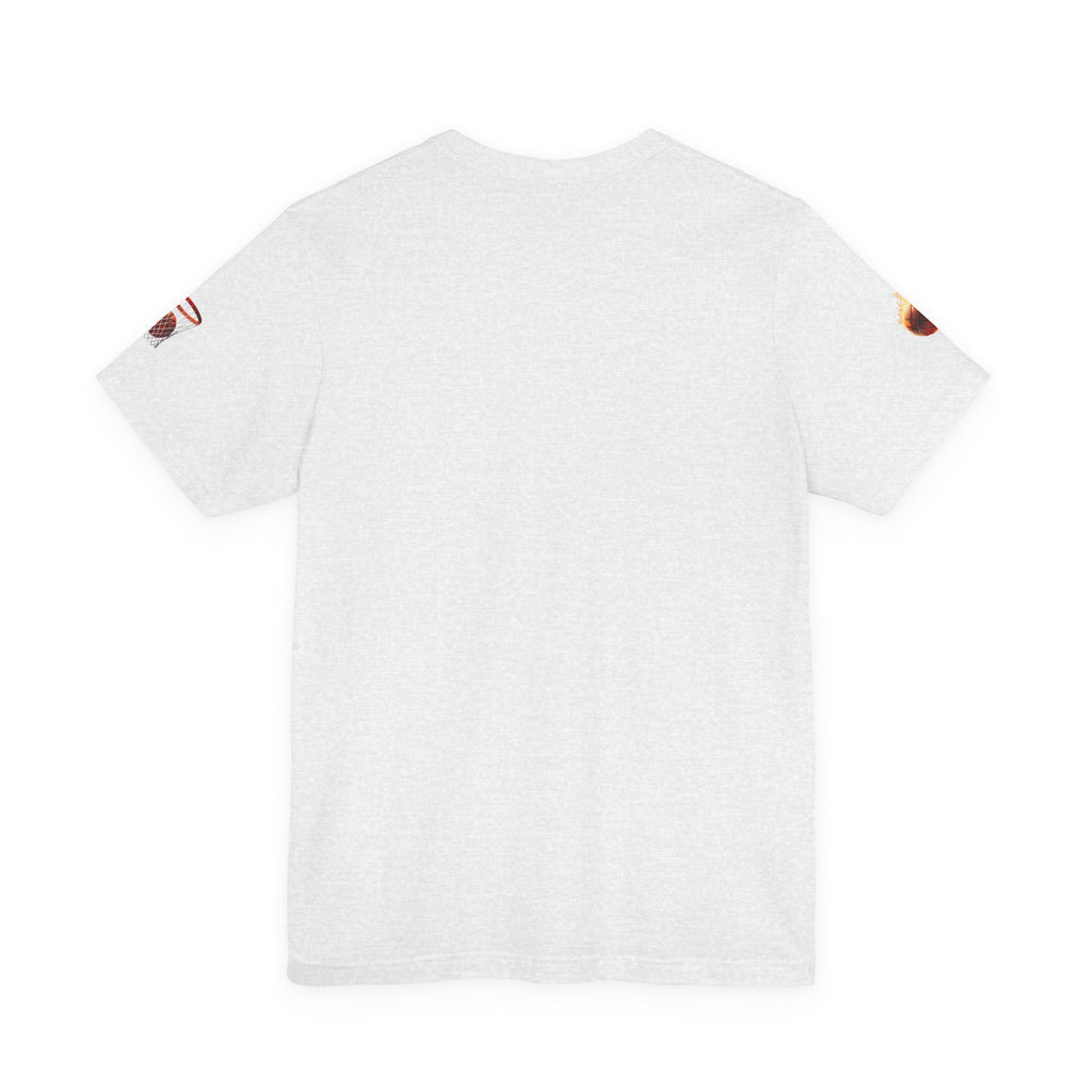 Basketball Players Tee Dribble Defender Court Illustration