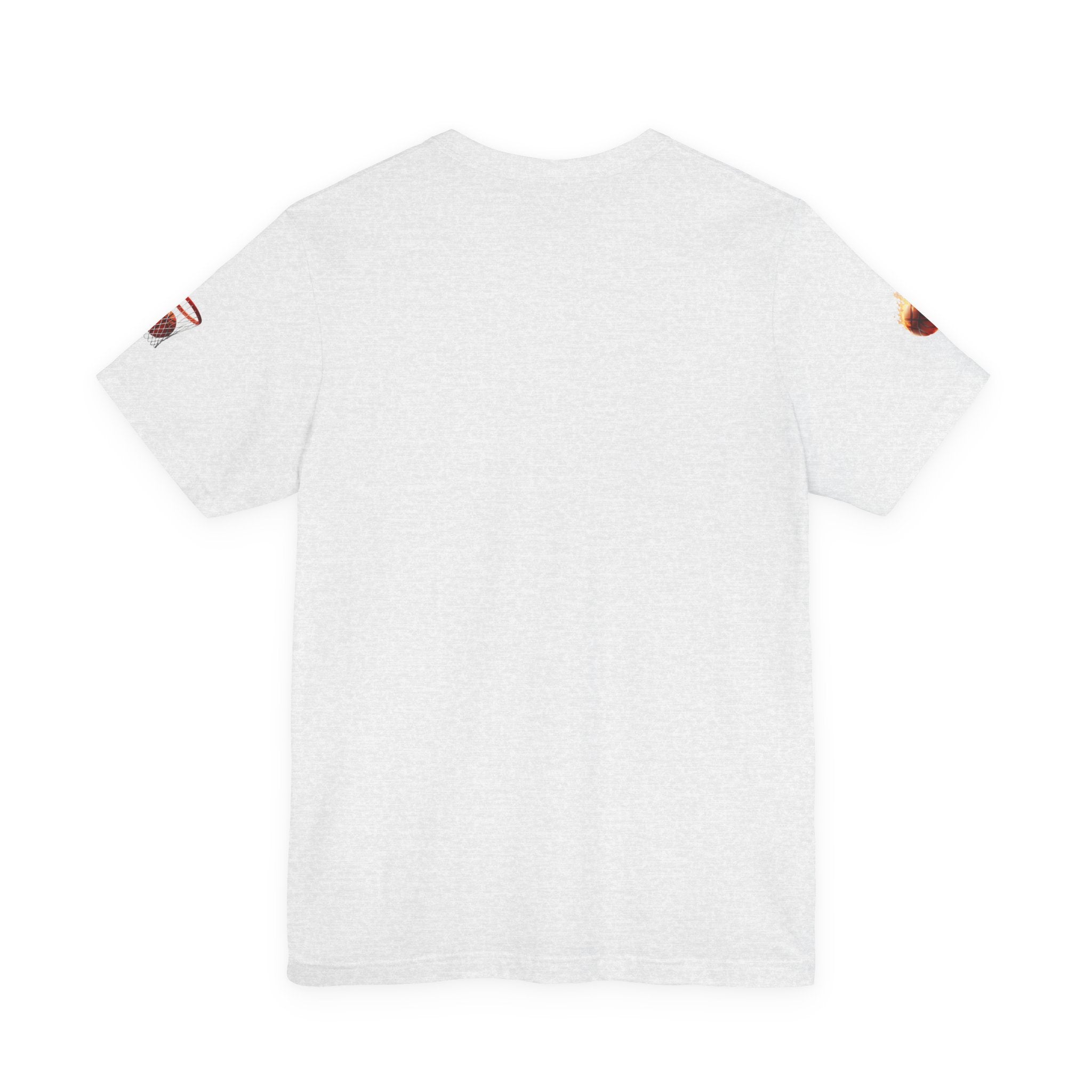 Basketball Players Tee Dribble Defender Court Illustration