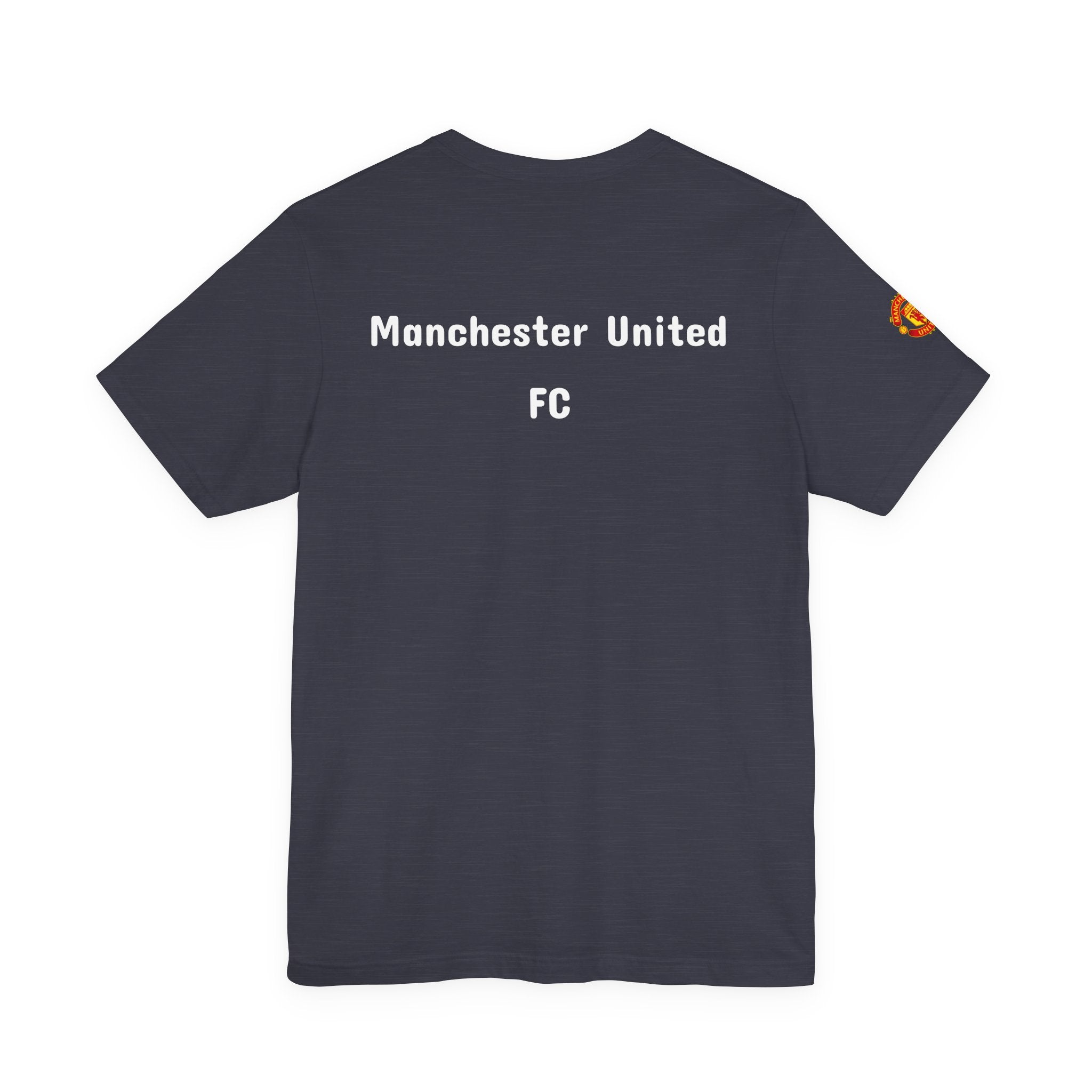 Manchester United Crest T-Shirt Soccer Club Logo Tee