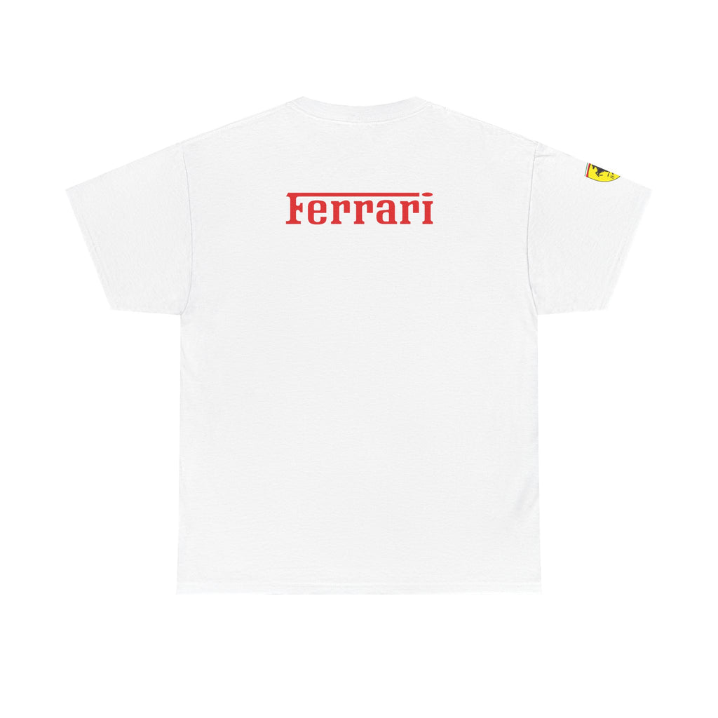 Ferrari Graphic Tee — Classic Racing Logo T-Shirt