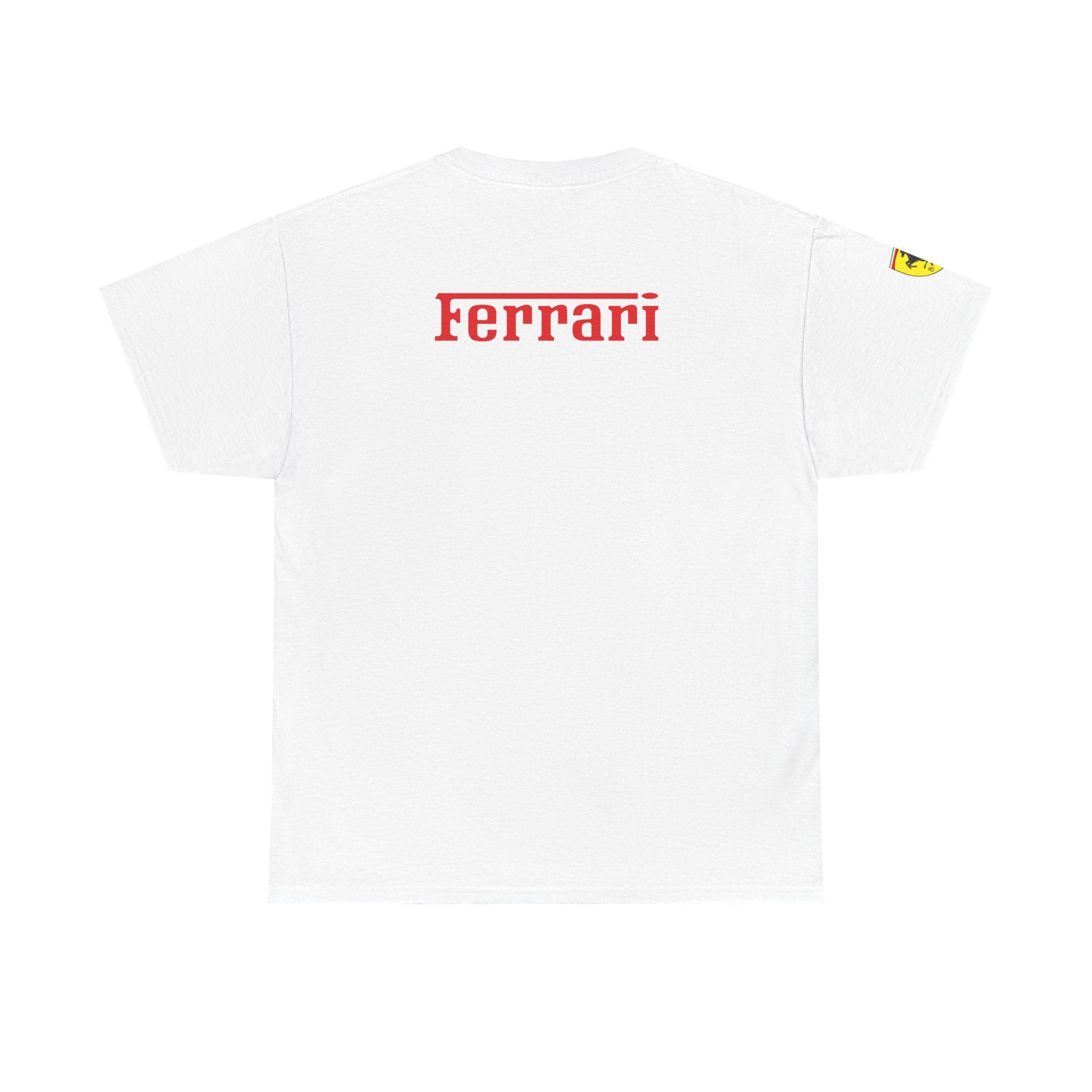 Ferrari Graphic Tee — Classic Racing Logo T-Shirt