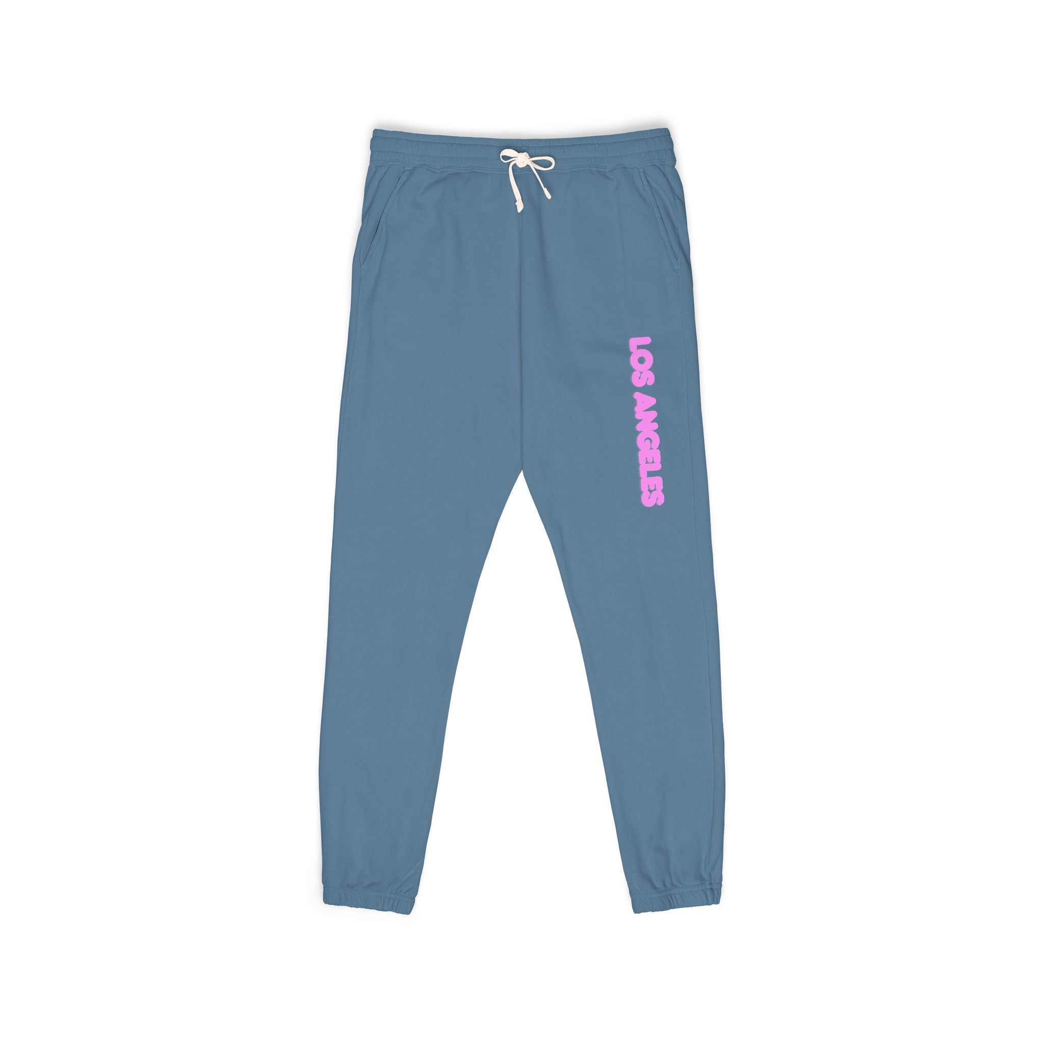 Los Angeles Pink Vertical Logo Sweatpants